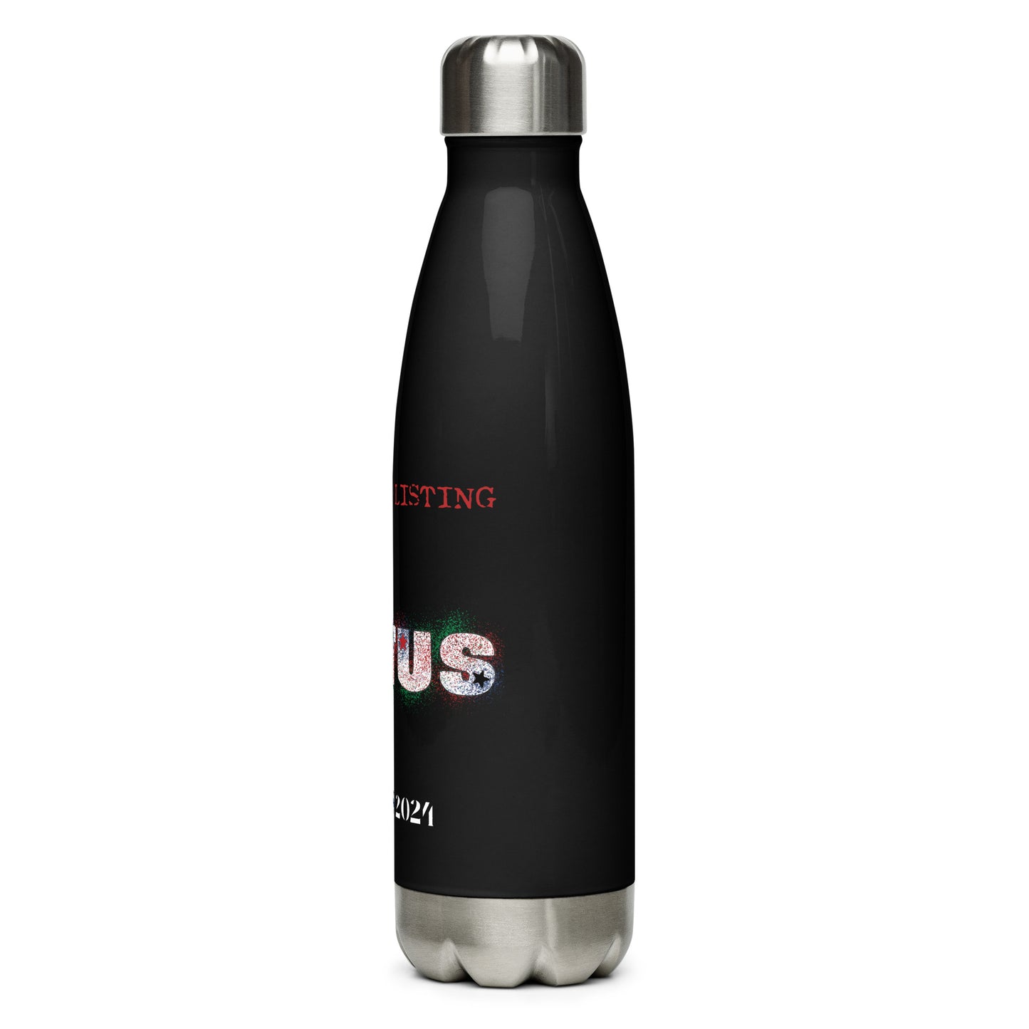I Love Her Black Job - Stainless steel water bottle