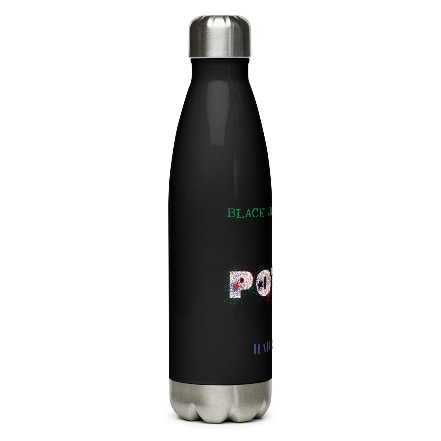 I Love Her Black Job - Stainless steel water bottle