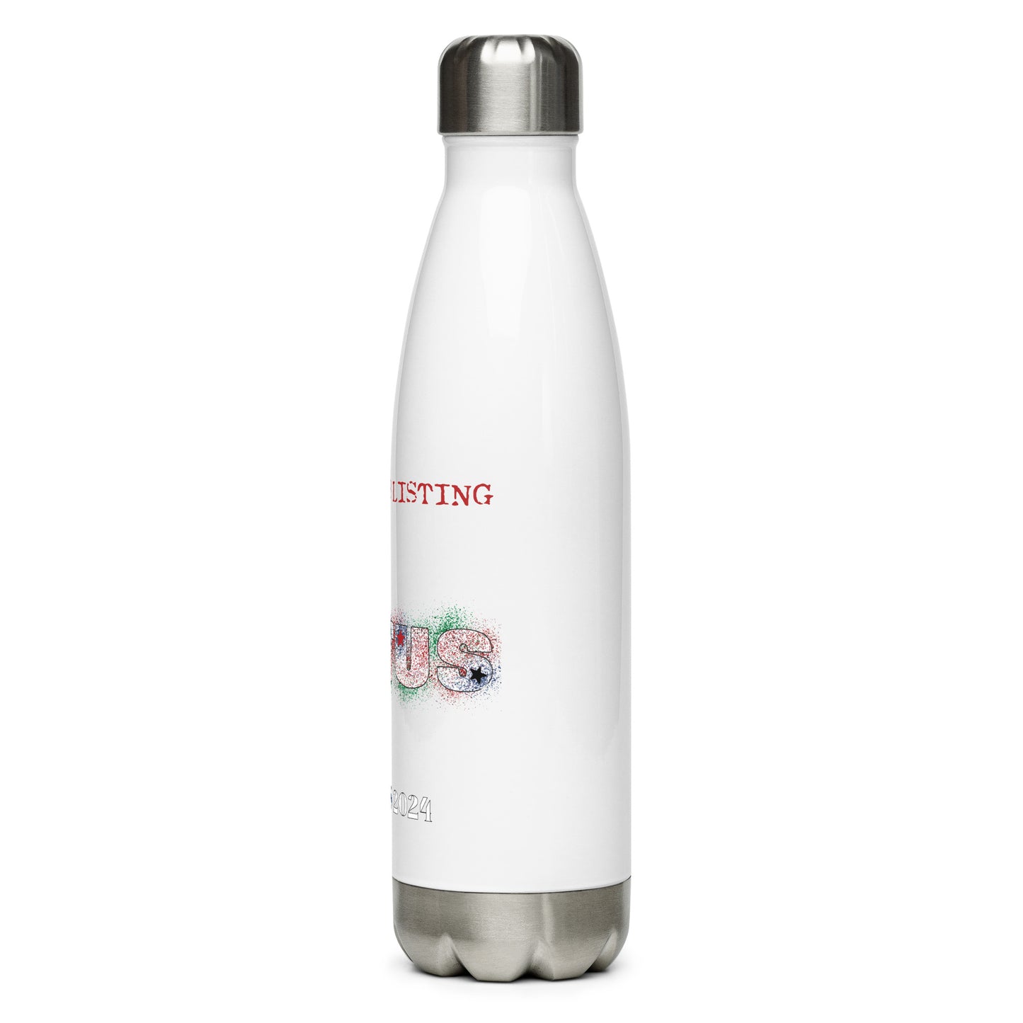 I Love Her Black Job - Stainless steel water bottle