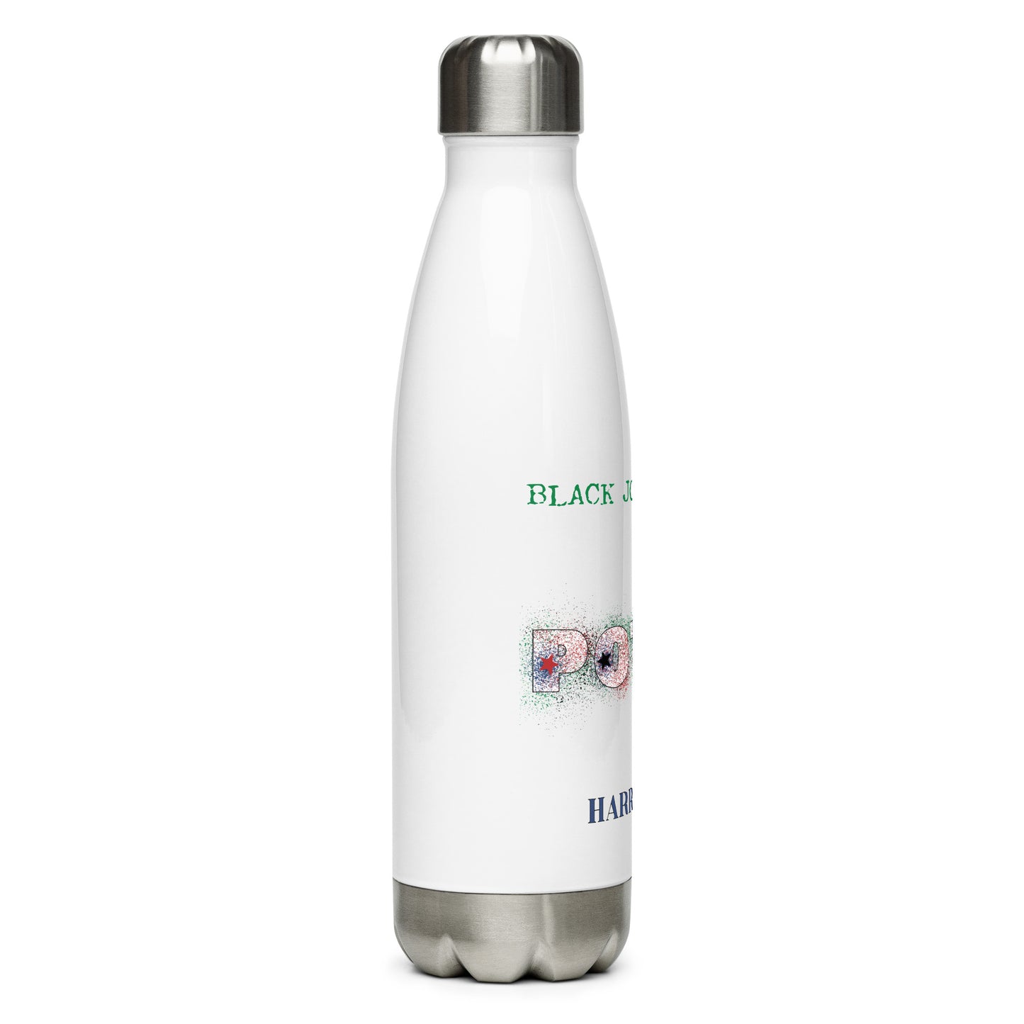 I Love Her Black Job - Stainless steel water bottle