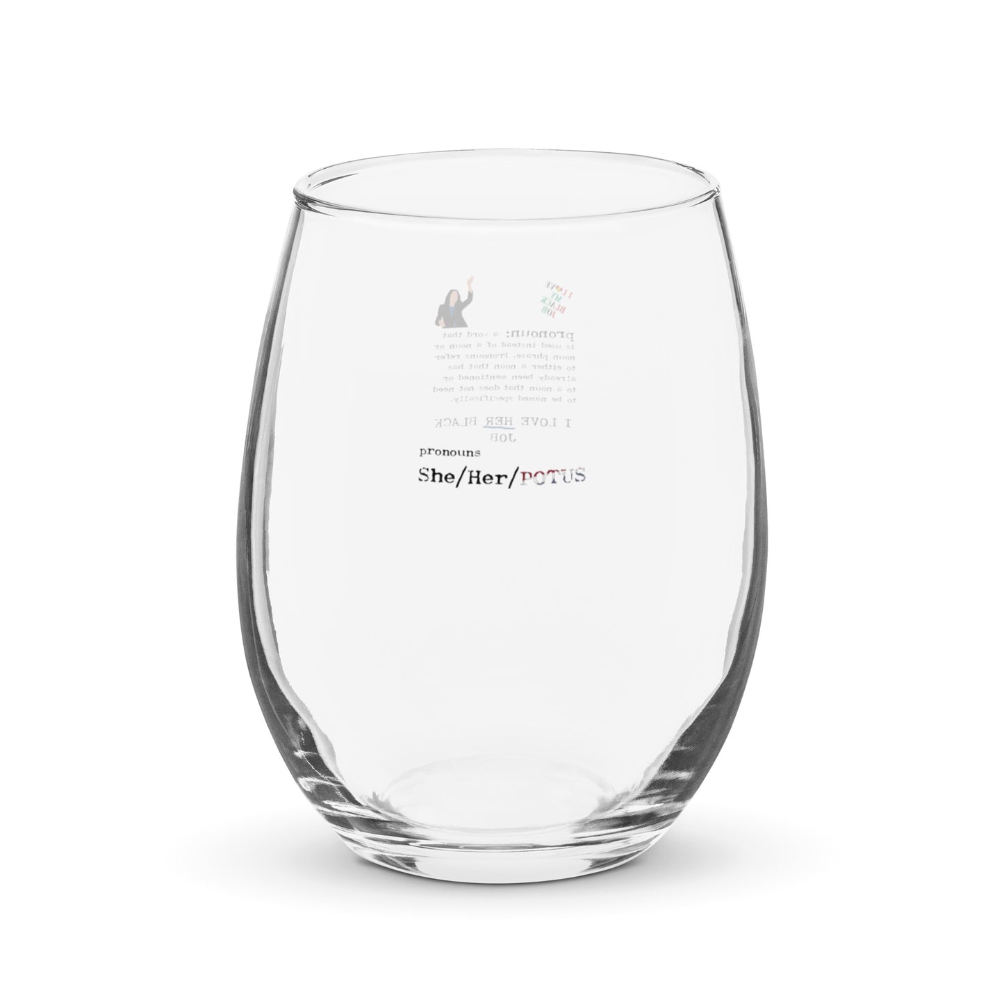 Empowerment Stemless Wine Glass