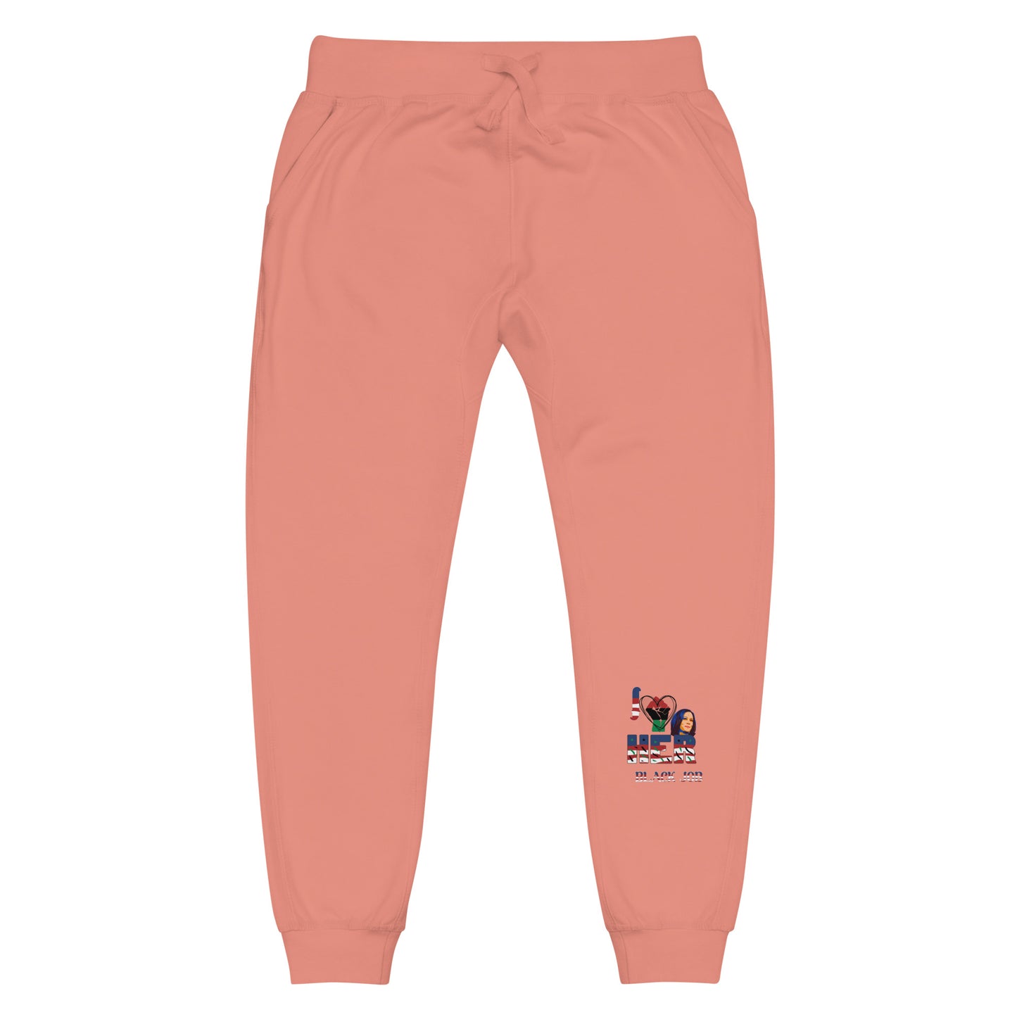 I Love Her Black Job - Unisex fleece sweatpants
