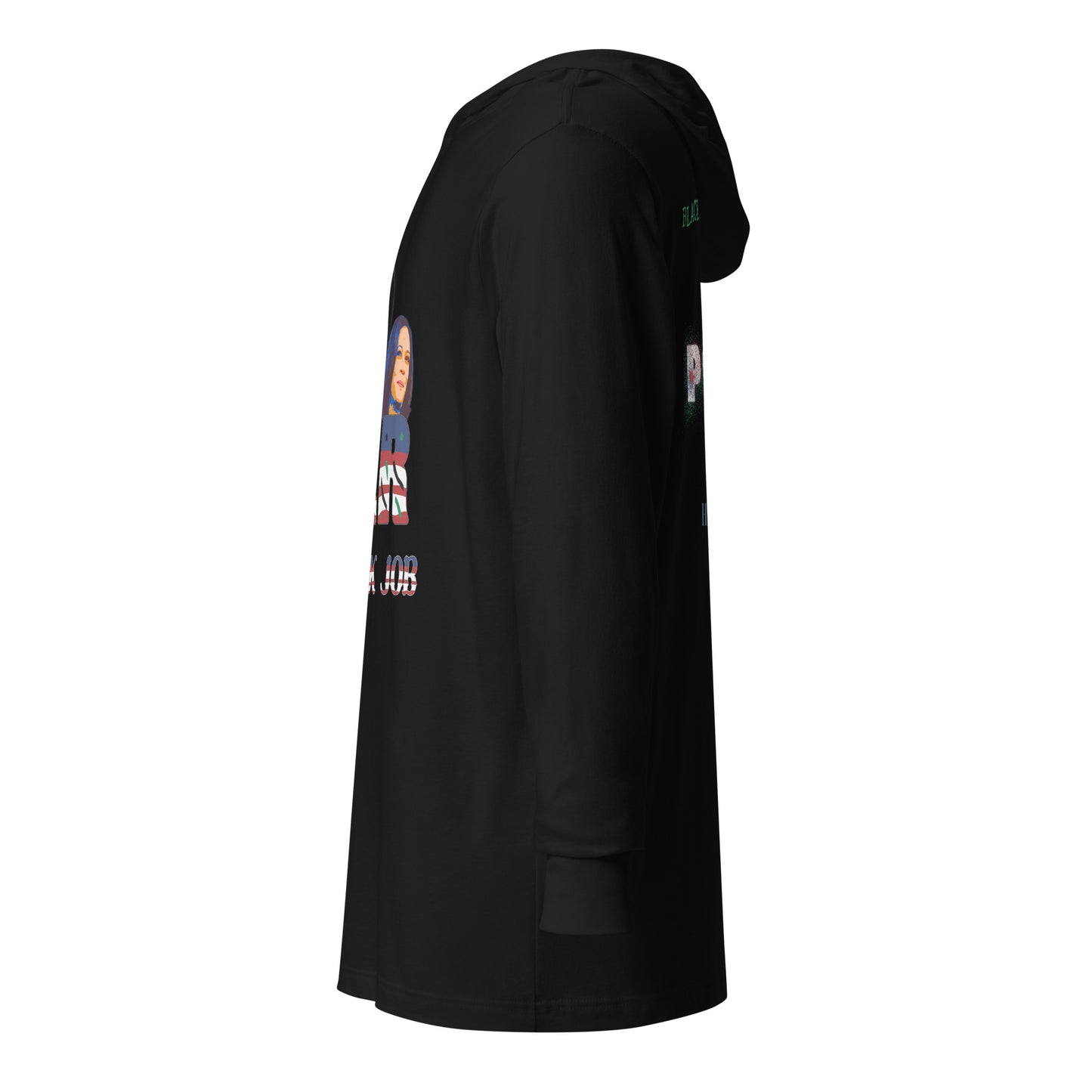 I Love Her Black Job - Hooded long-sleeve tee