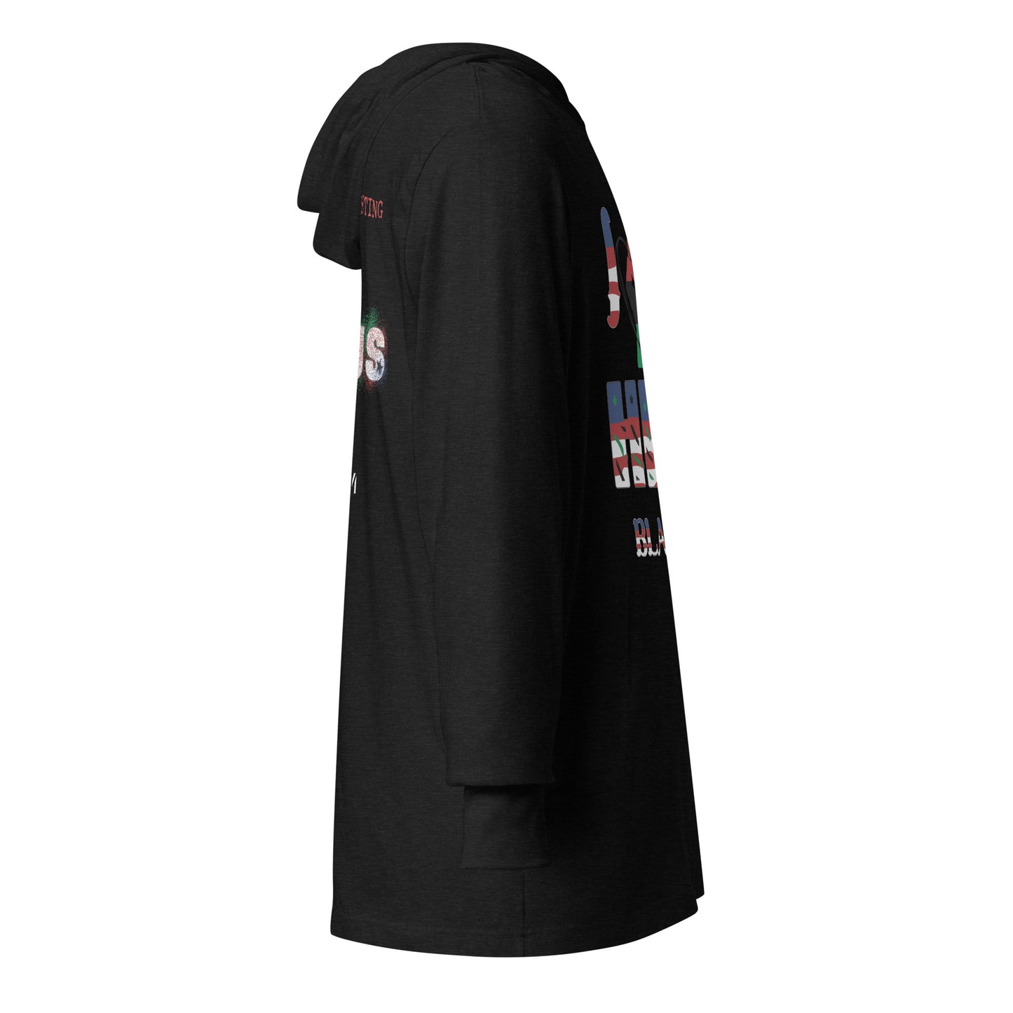 I Love Her Black Job - Hooded long-sleeve tee