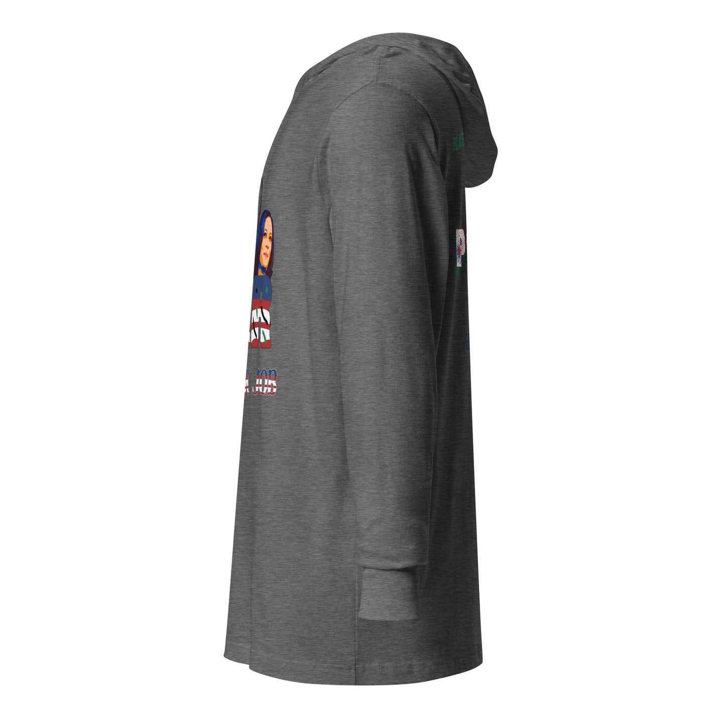 I Love Her Black Job - Hooded long-sleeve tee