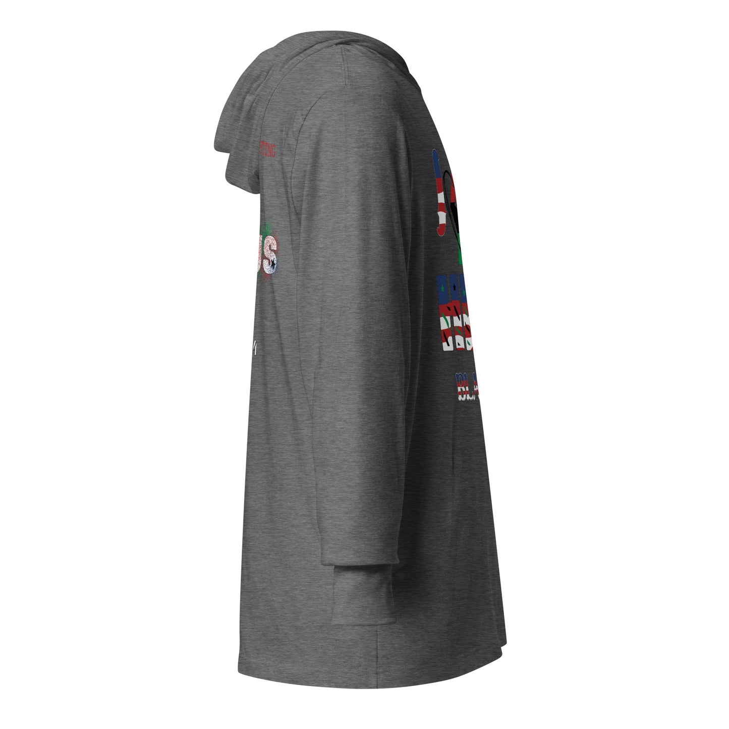 I Love Her Black Job - Hooded long-sleeve tee