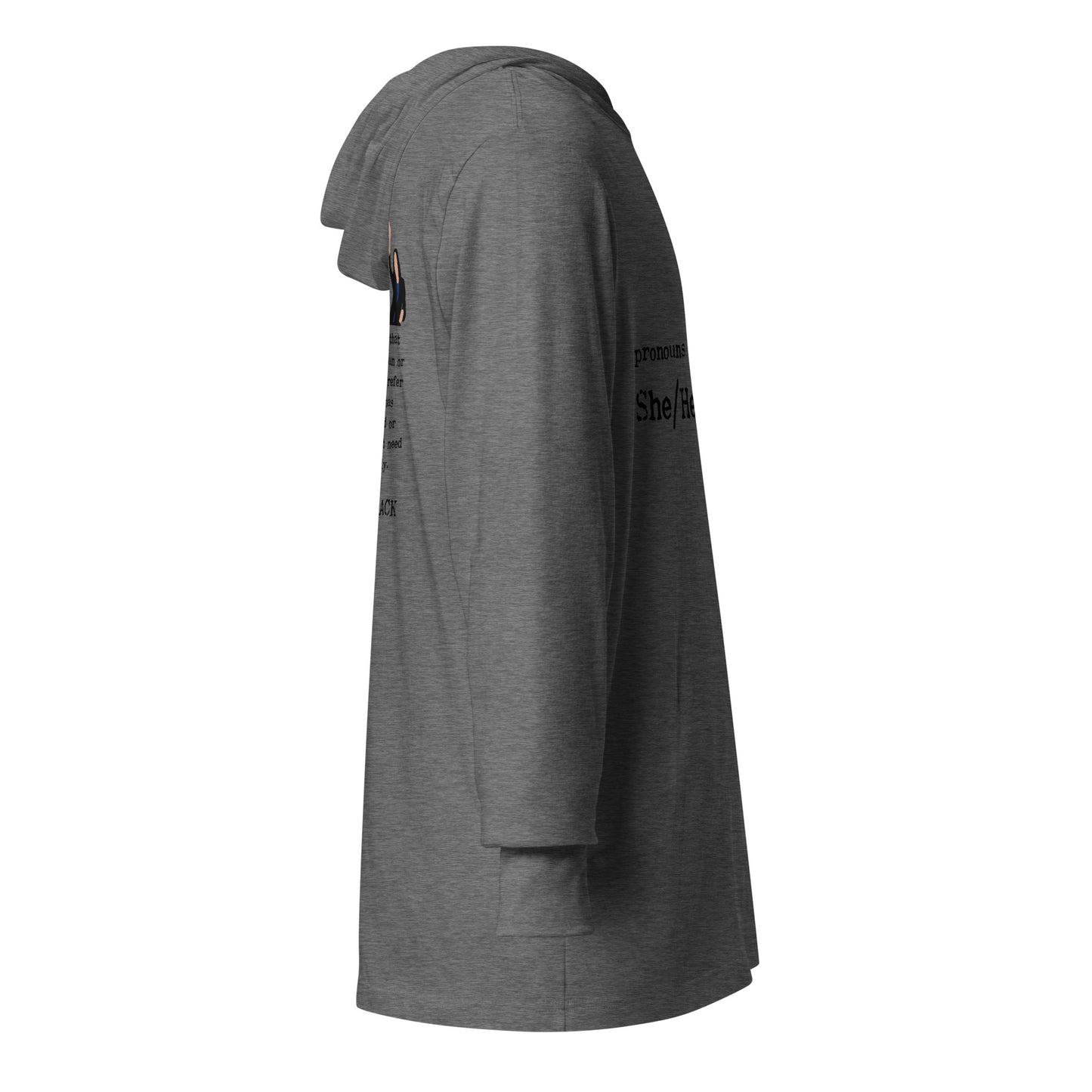 Empowerment Hooded Long Sleeve Tee