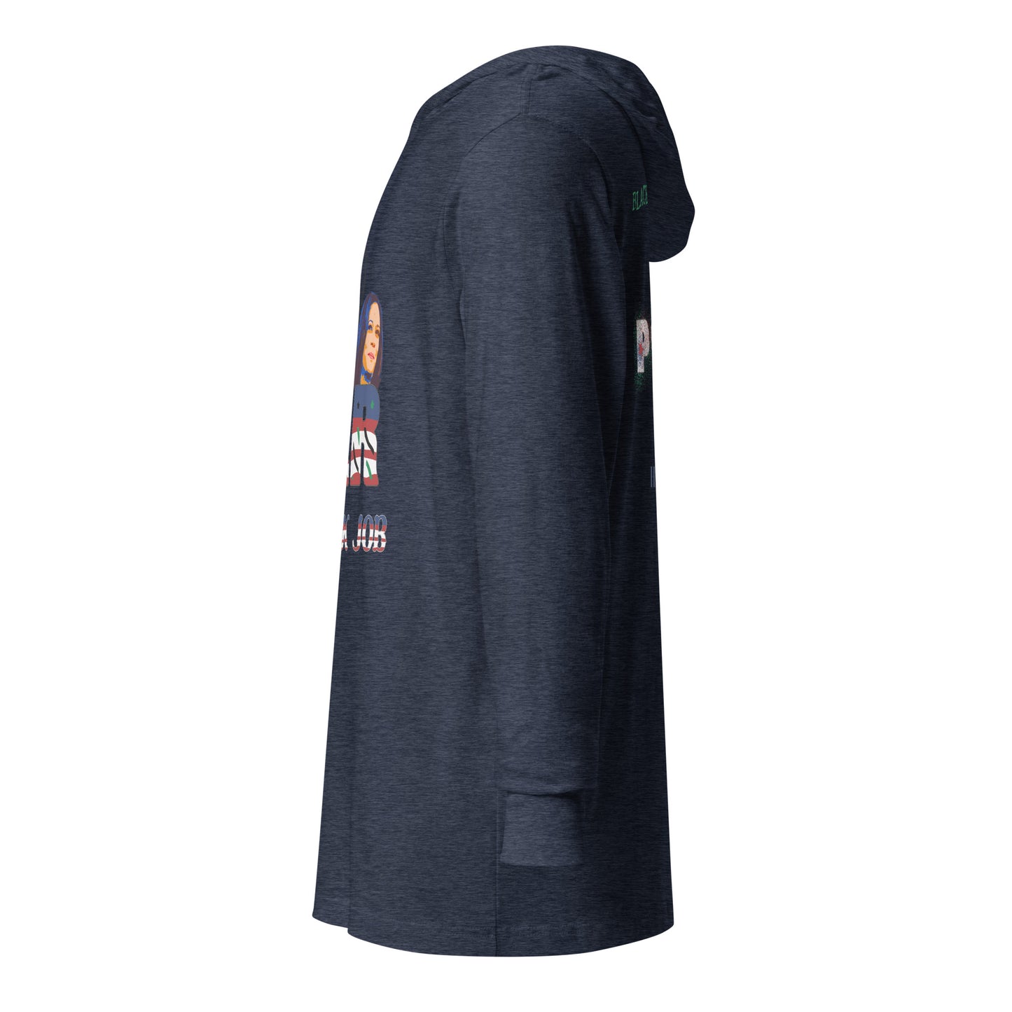 I Love Her Black Job - Hooded long-sleeve tee