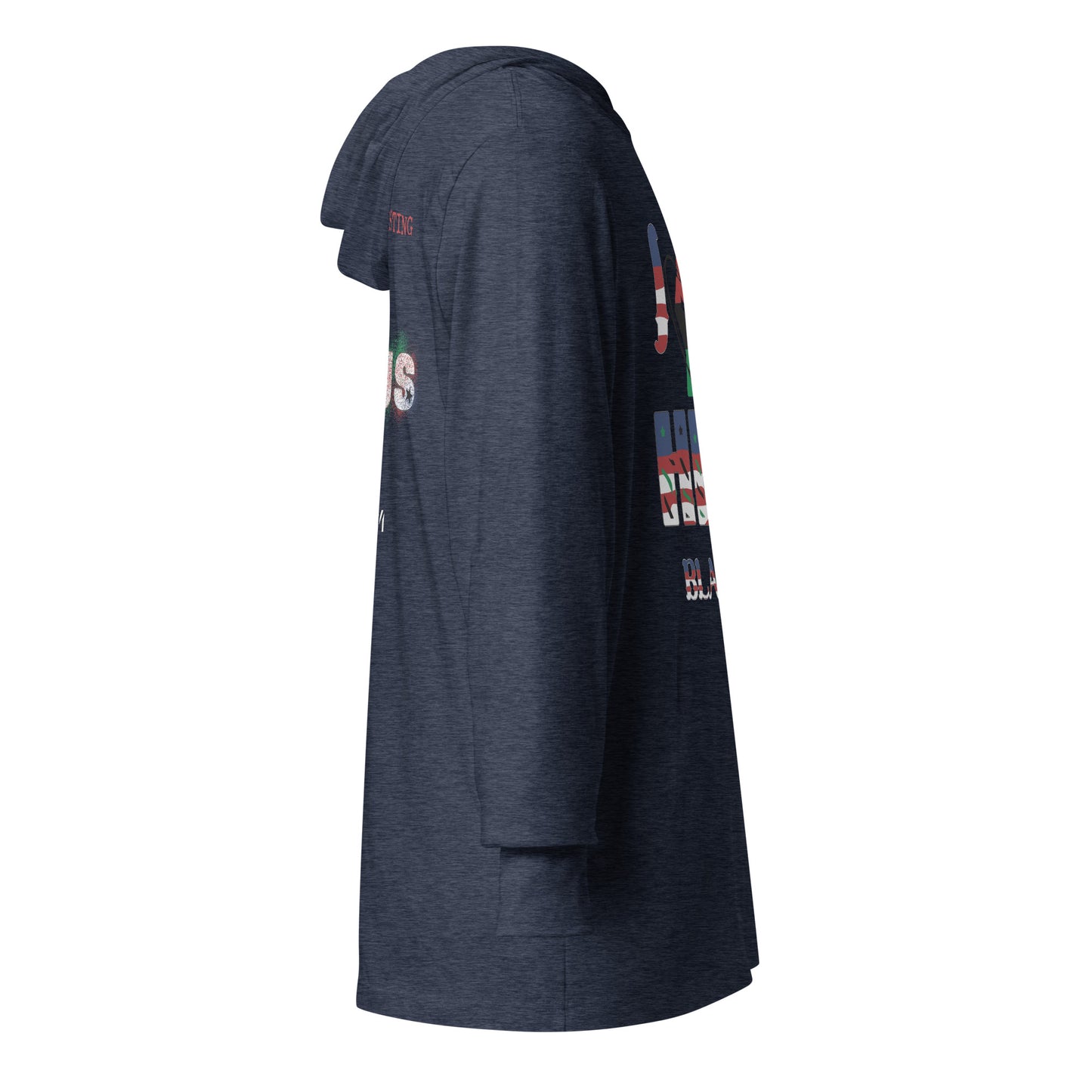 I Love Her Black Job - Hooded long-sleeve tee