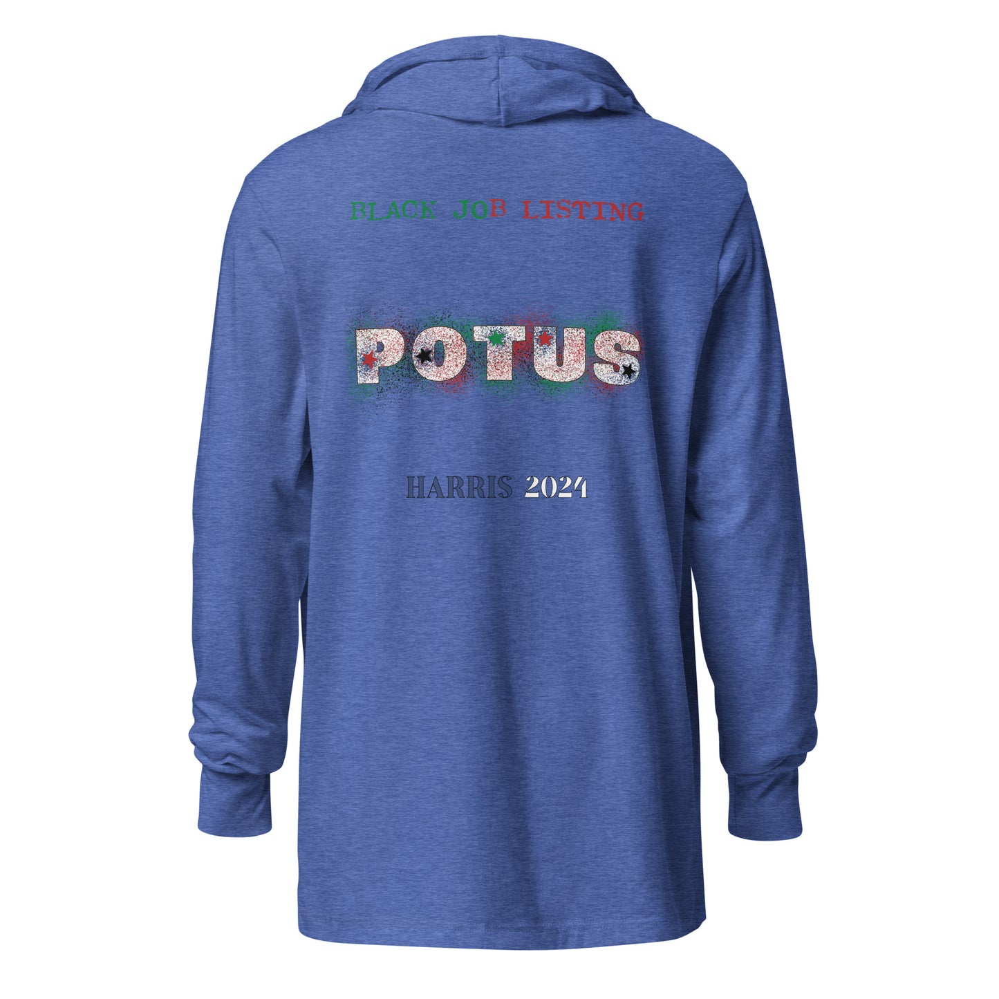 I Love Her Black Job - Hooded long-sleeve tee