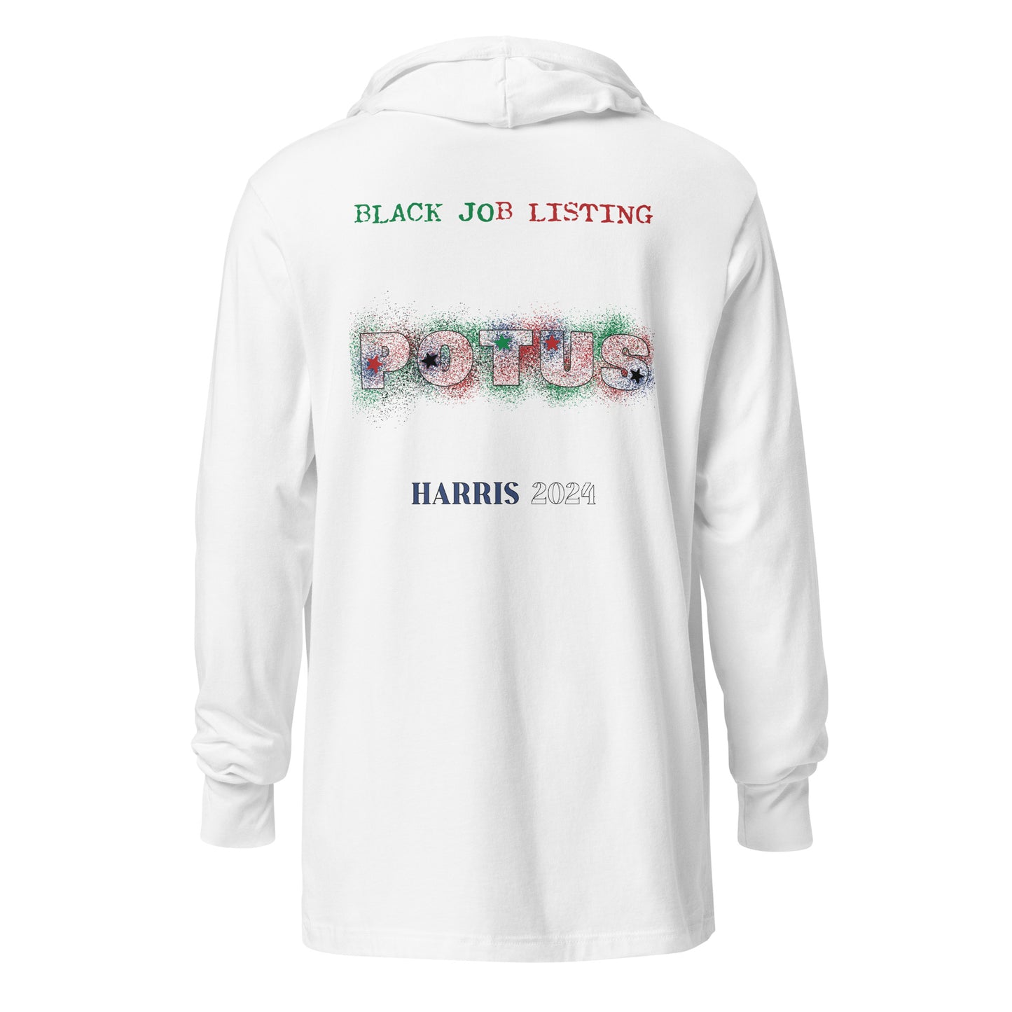 I Love Her Black Job - Hooded long-sleeve tee