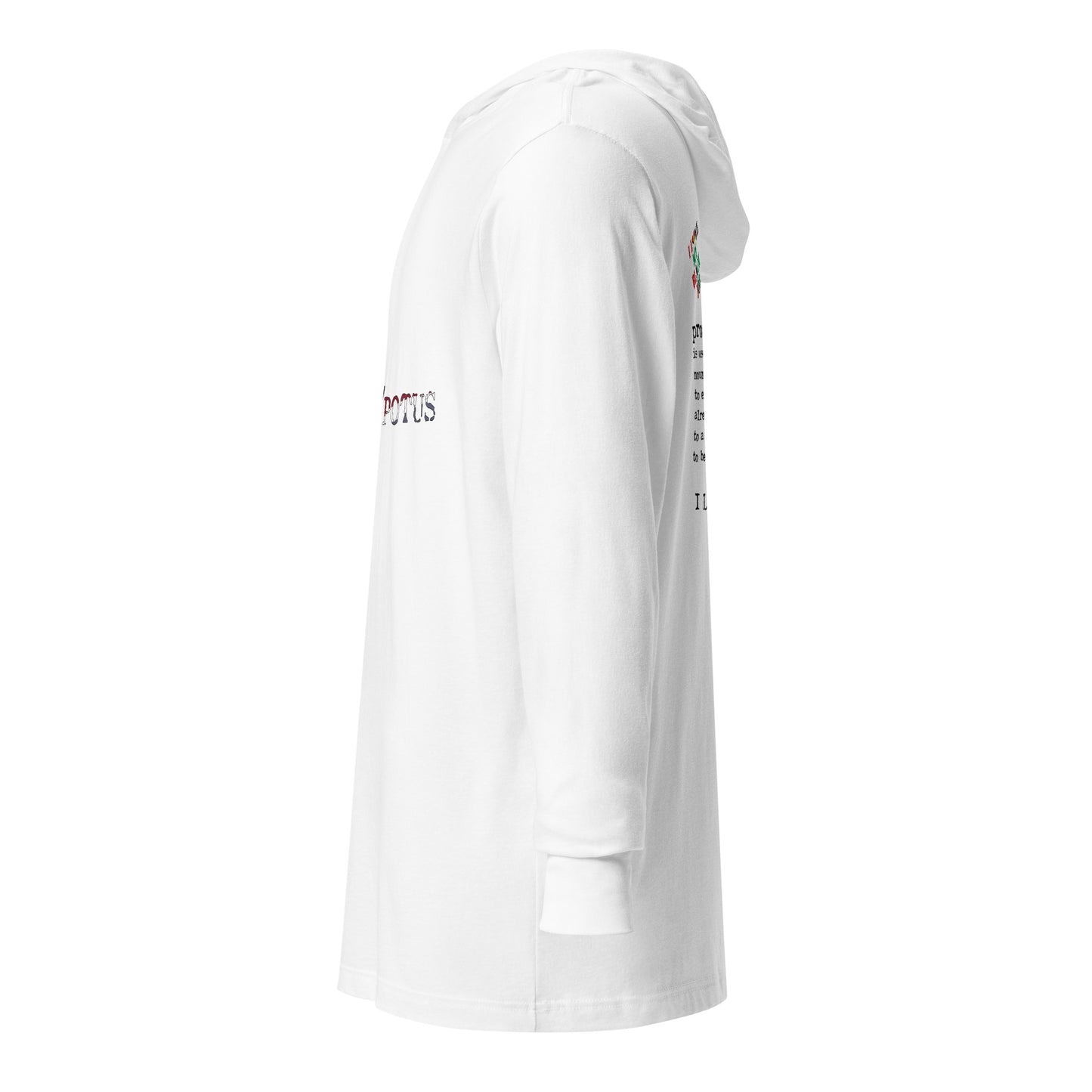 Empowerment Hooded Long Sleeve Tee