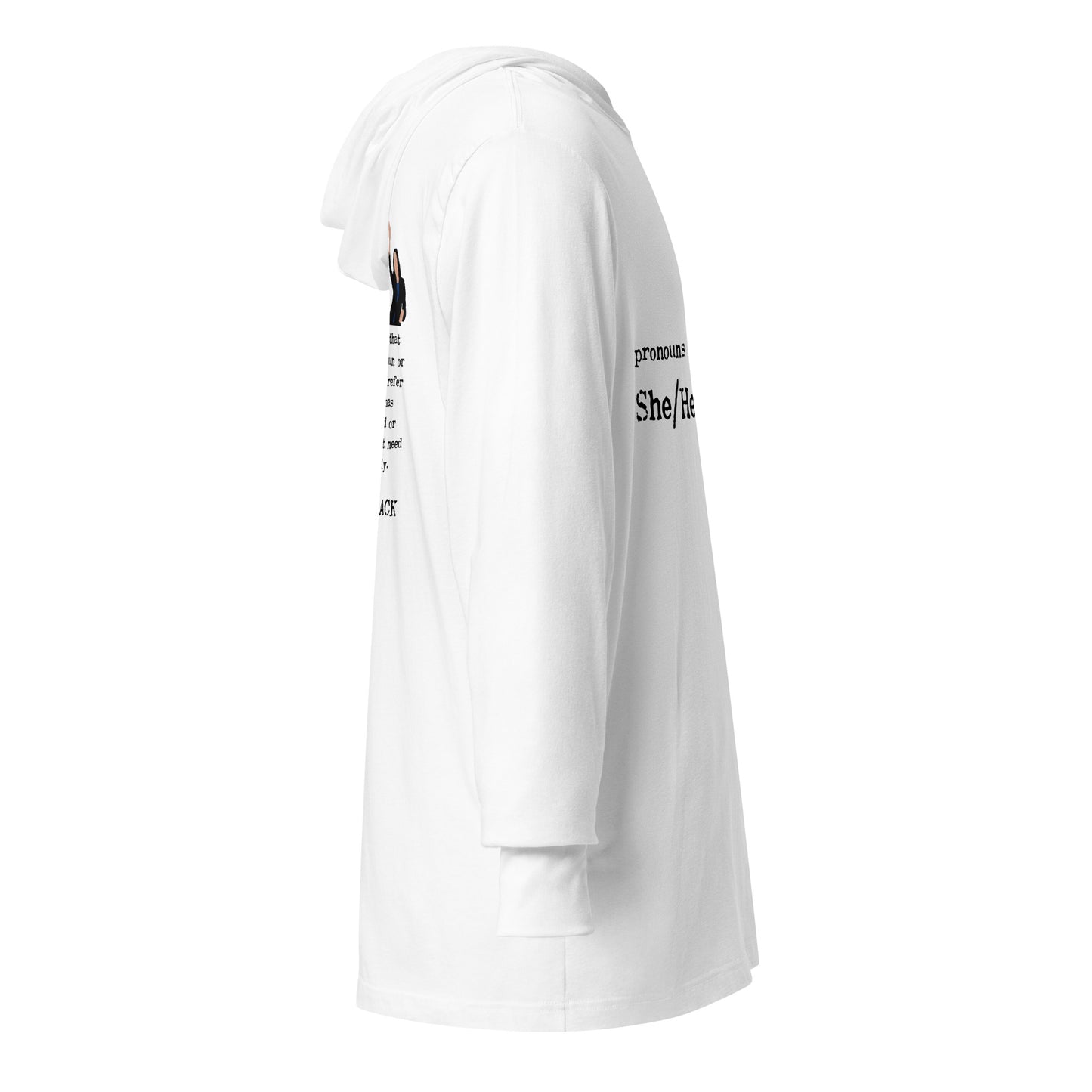 Empowerment Hooded Long Sleeve Tee