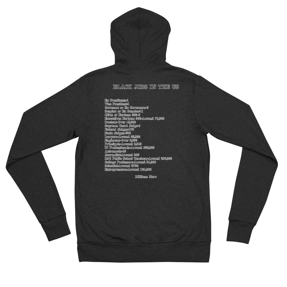 Kente I Love My Black Job Unisex Fleece