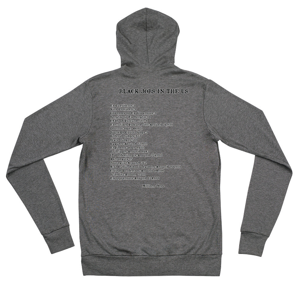 Kente I Love My Black Job Unisex Fleece