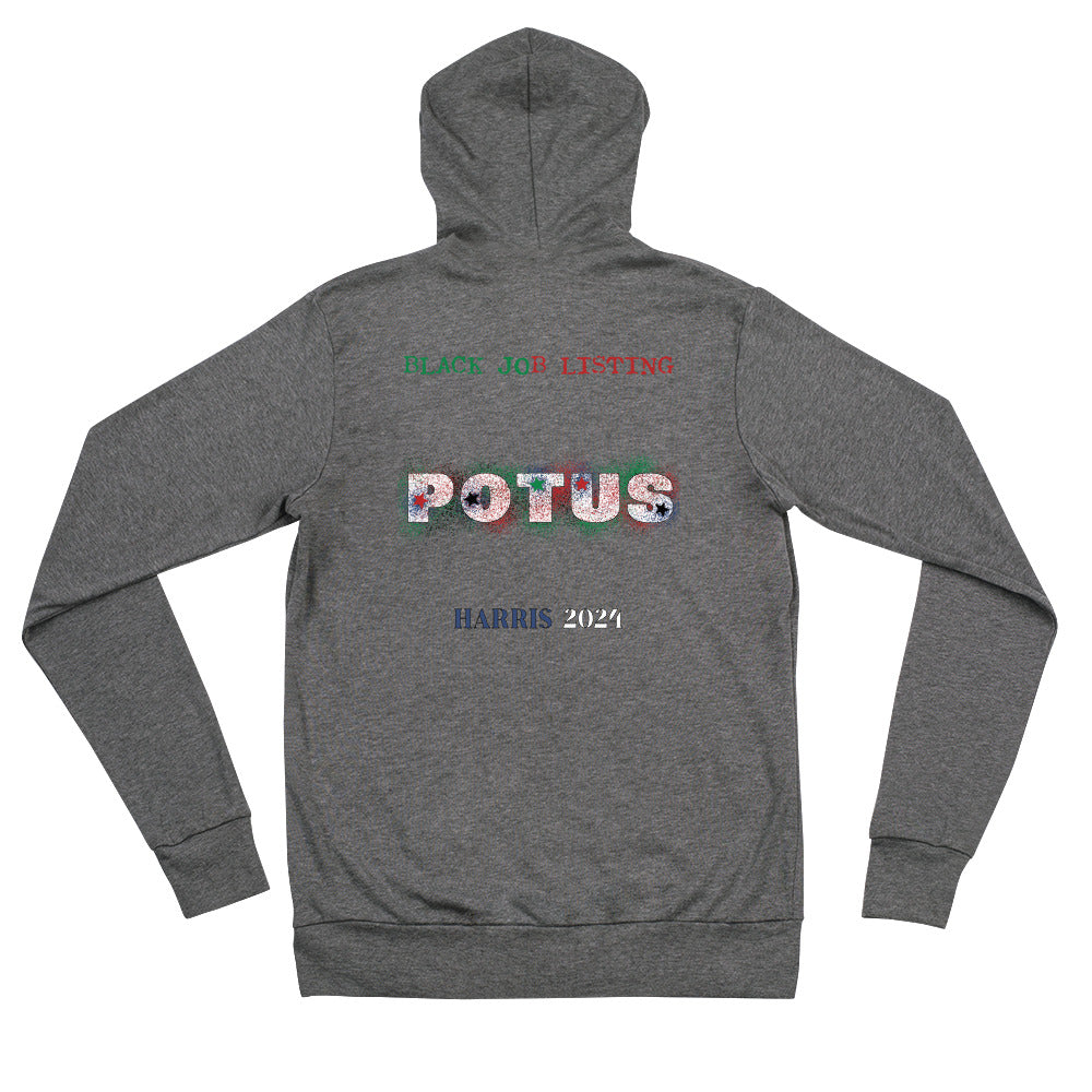 I Love Her Black Job - Unisex Zip Hoodie