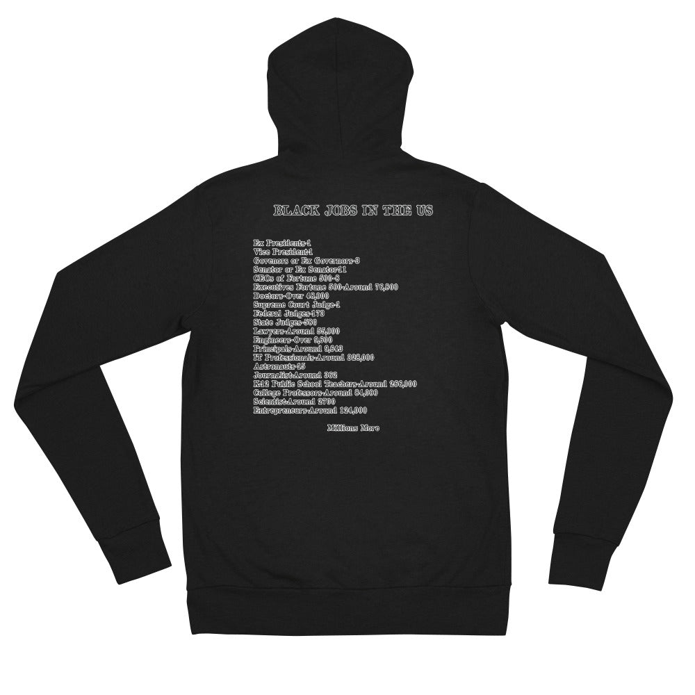 Kente I Love My Black Job Unisex Fleece
