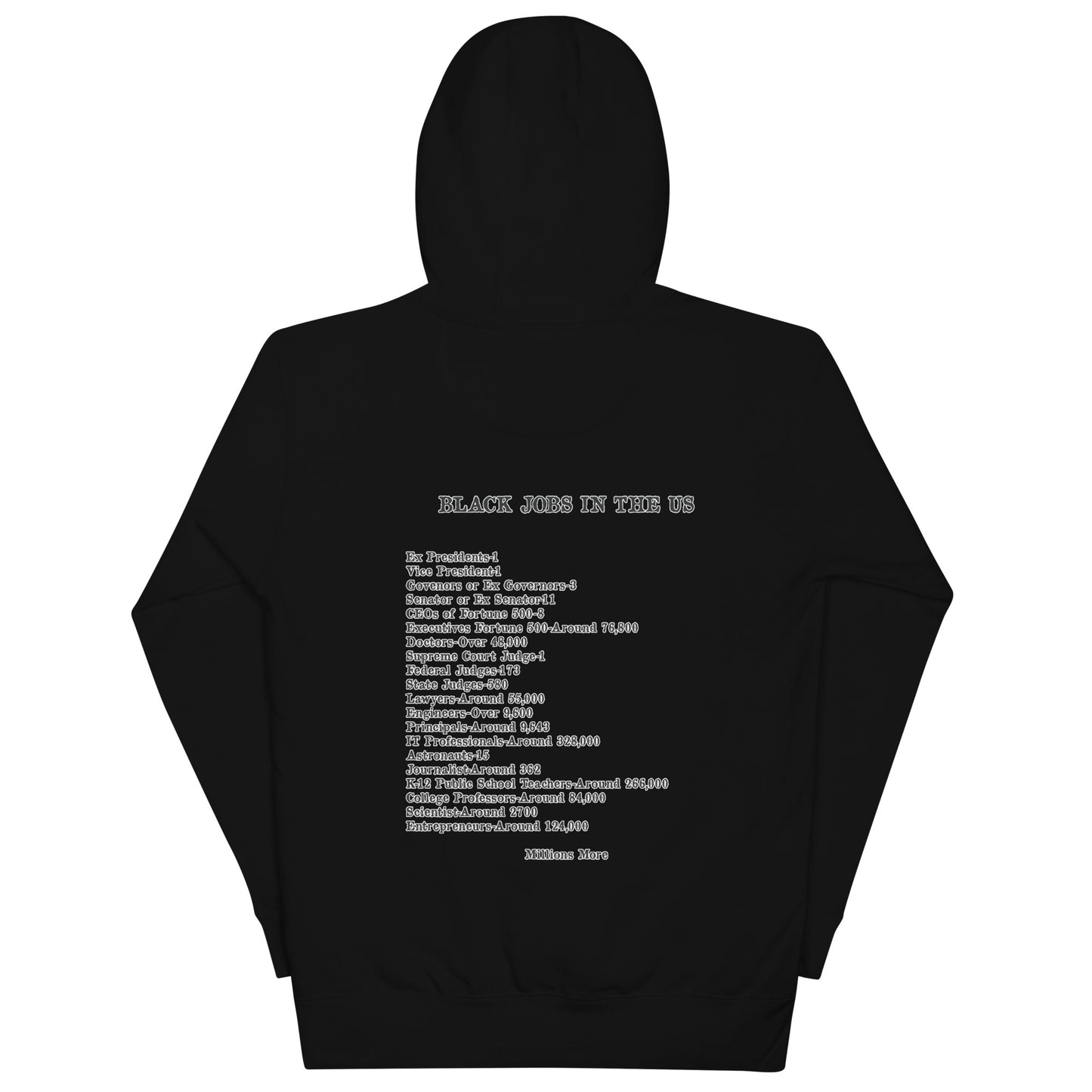 Kente I Love My Black Job Unisex Hoodie