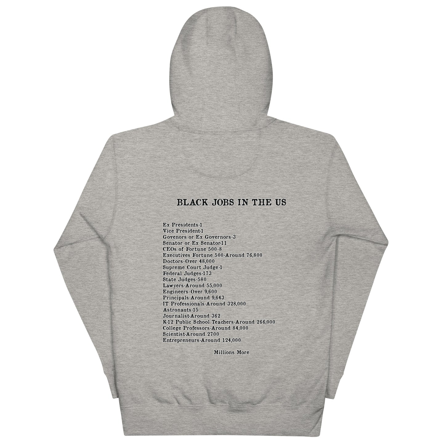I Love My Black Job Unisex Hoodie
