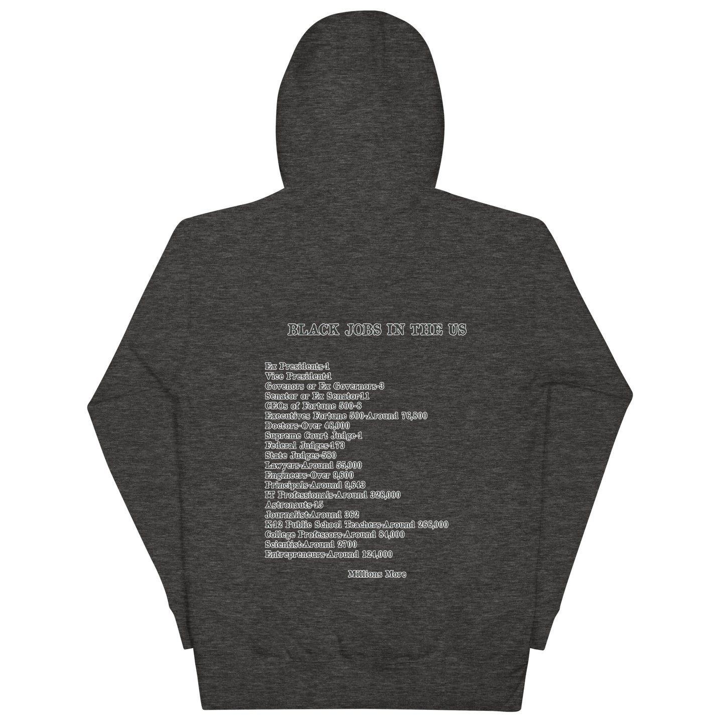 I Love My Black Job Unisex Hoodie