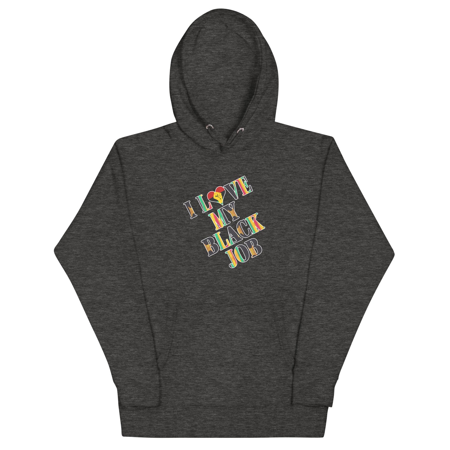 Kente I Love My Black Job Unisex Hoodie