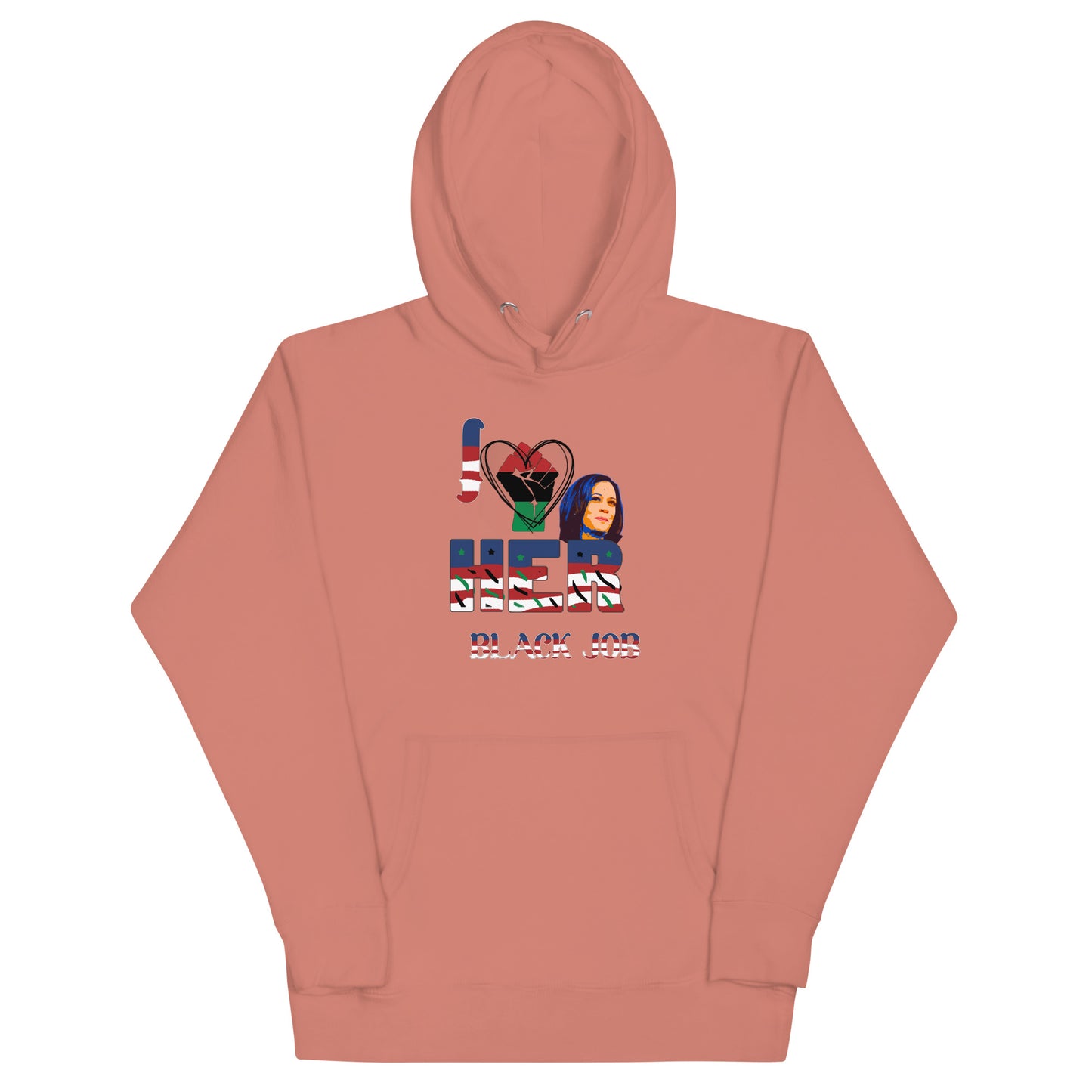 I Love Her Black Job - Unisex Hoodie