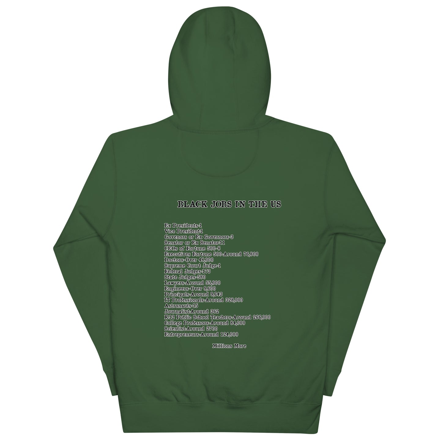 Kente I Love My Black Job Unisex Hoodie