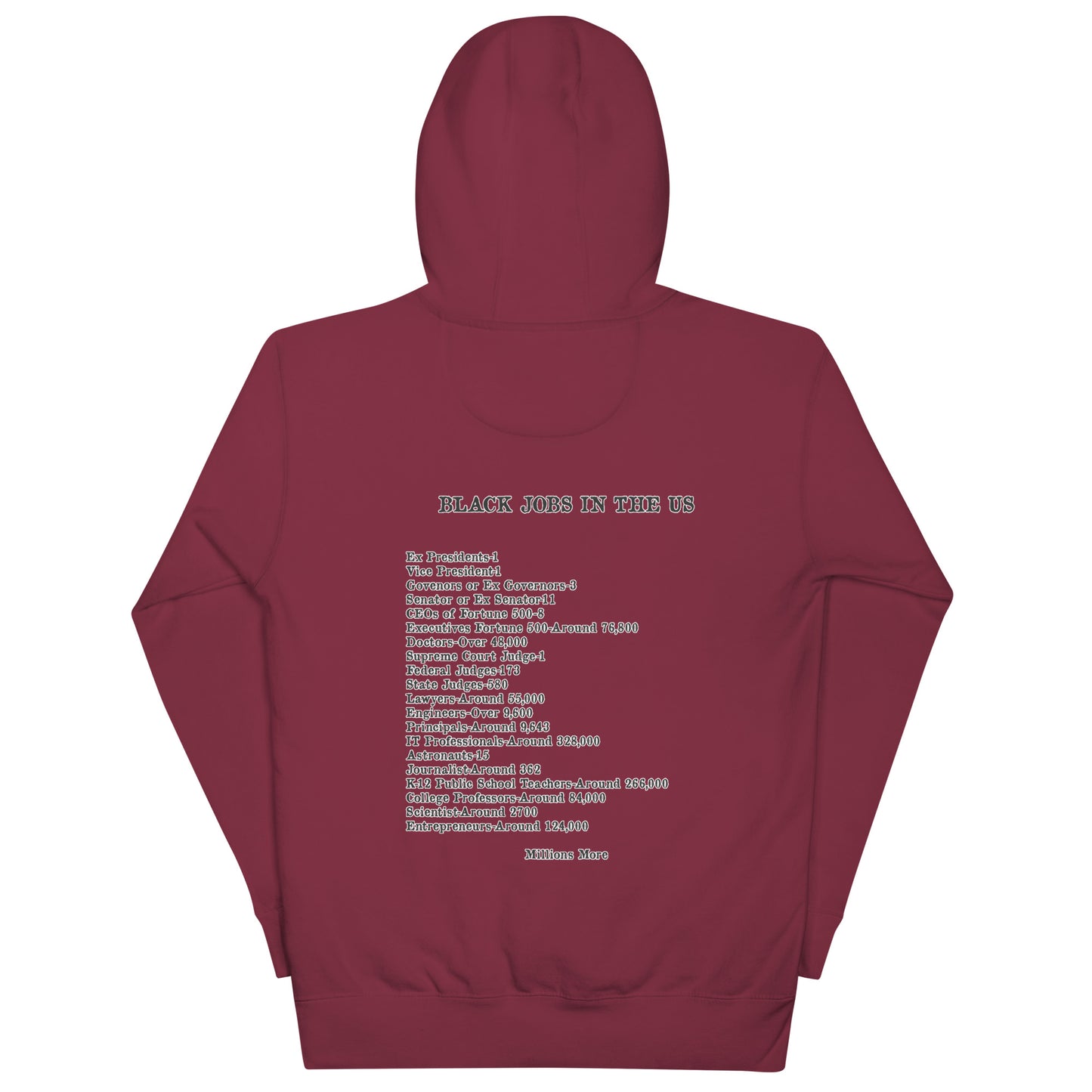 Kente I Love My Black Job Unisex Hoodie