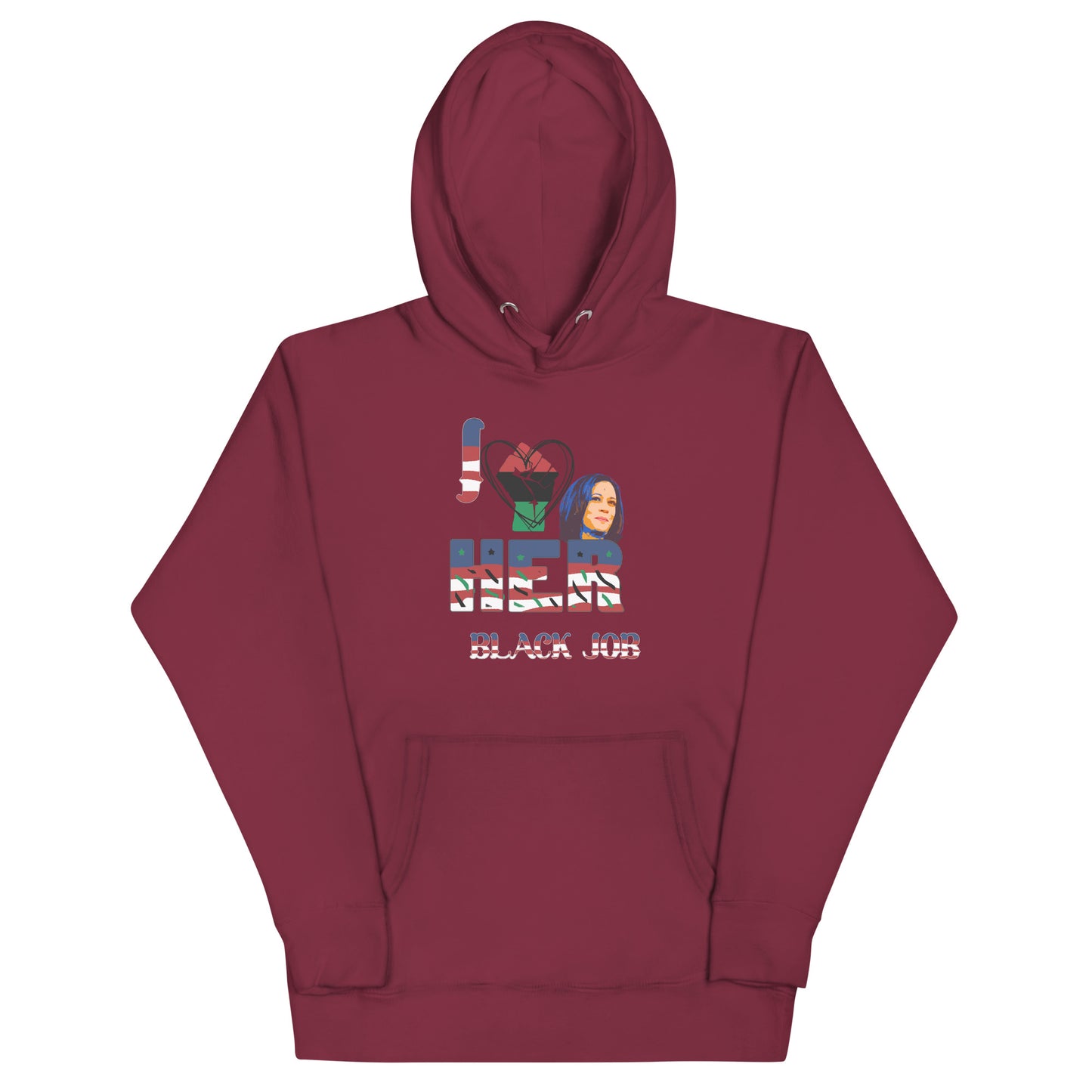 I Love Her Black Job - Unisex Hoodie