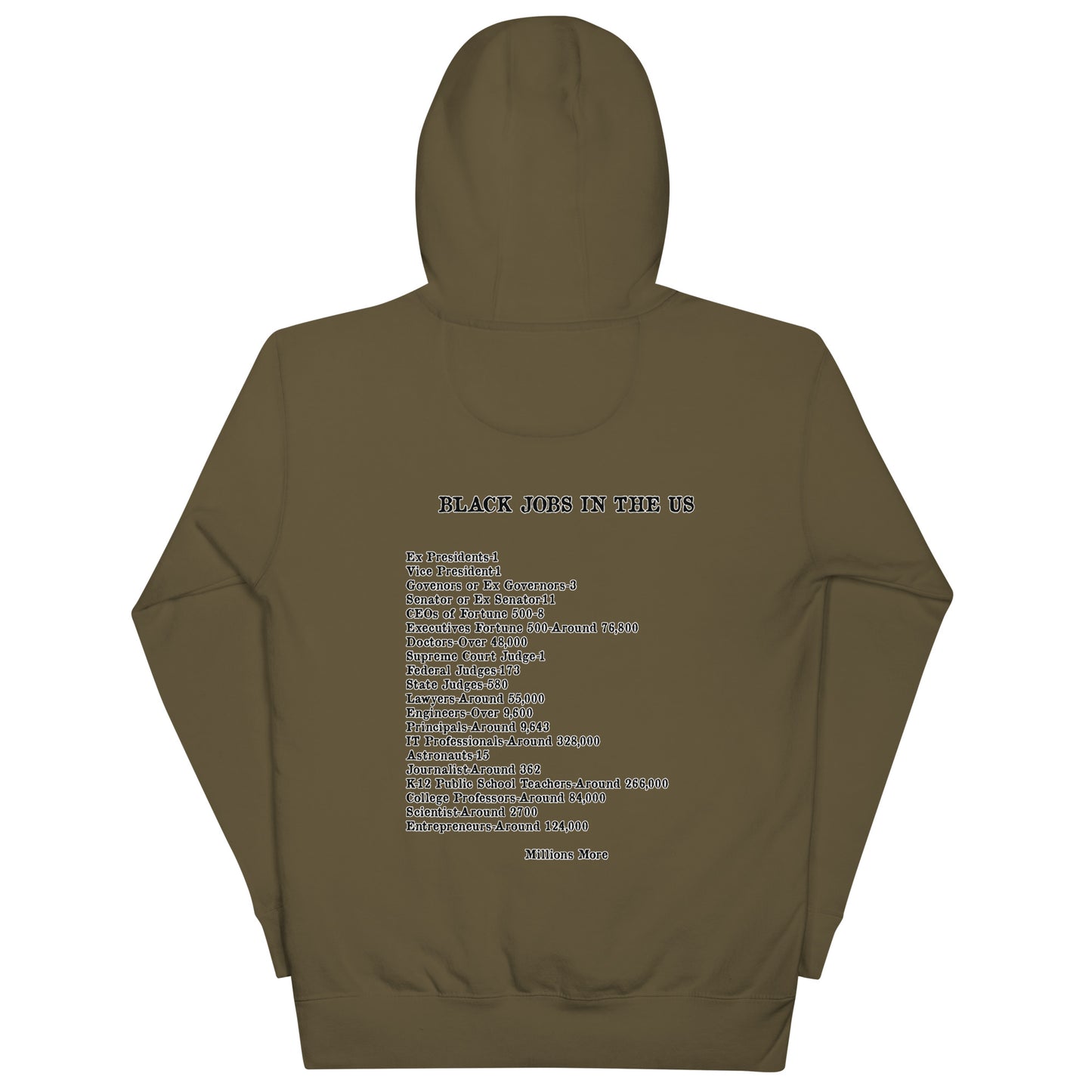 Kente I Love My Black Job Unisex Hoodie