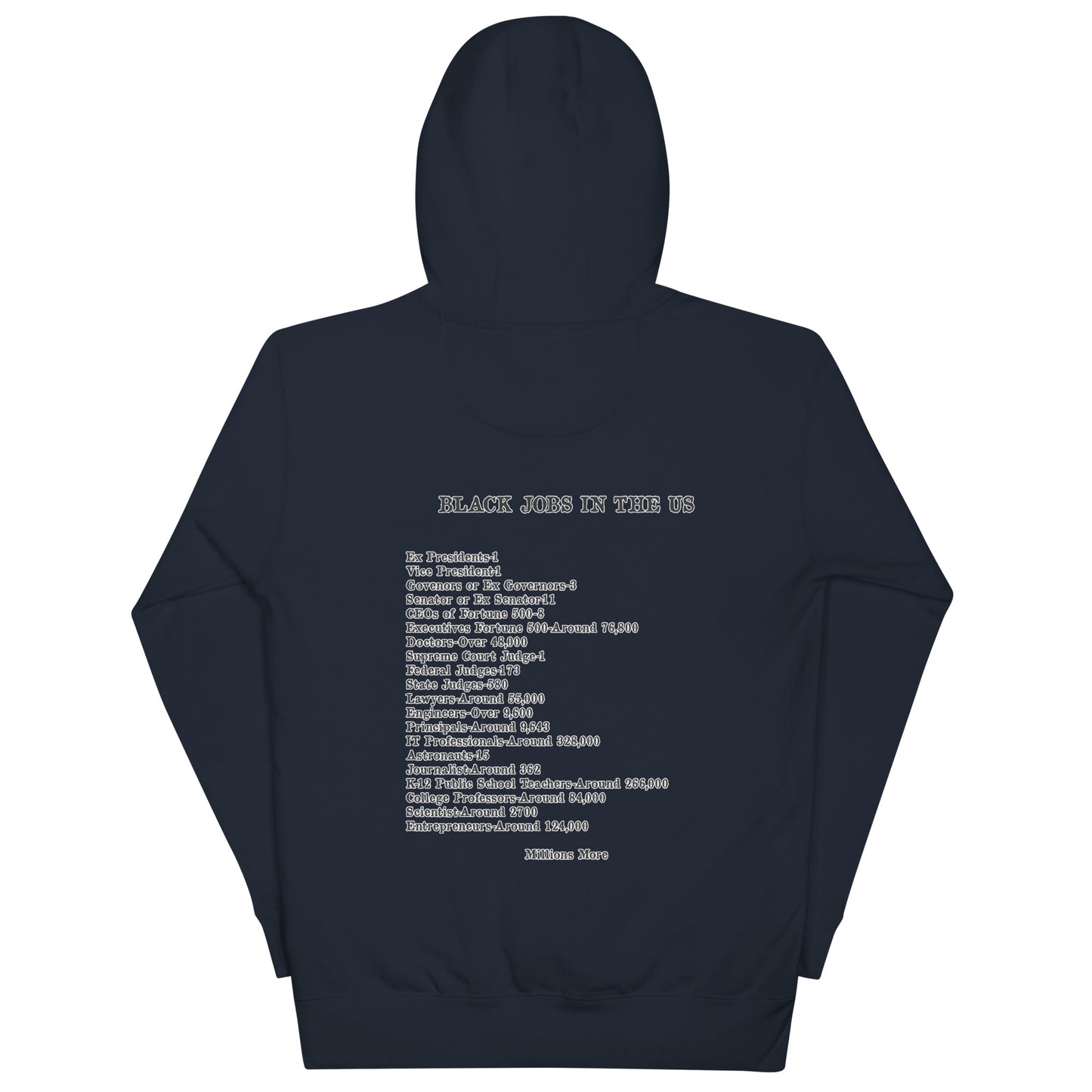 Kente I Love My Black Job Unisex Hoodie