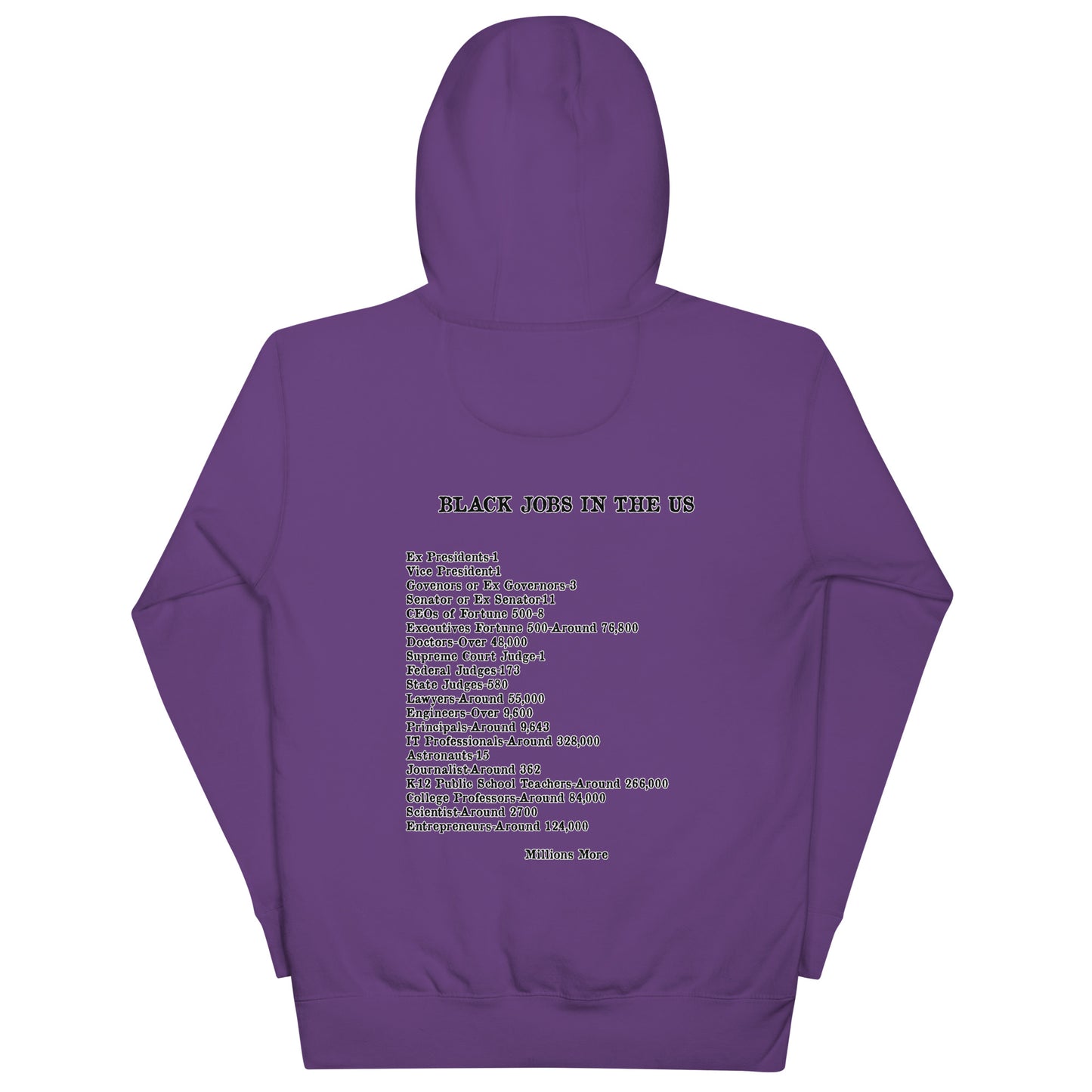Kente I Love My Black Job Unisex Hoodie