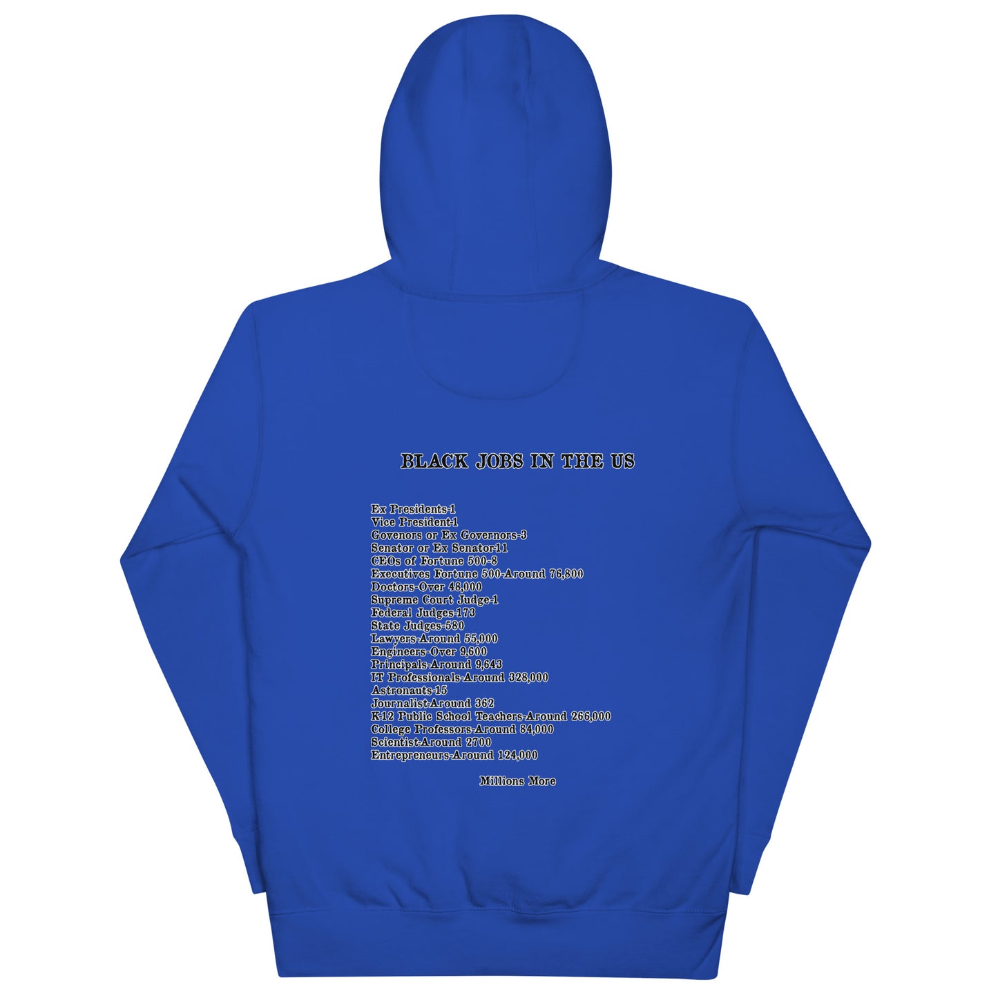 Kente I Love My Black Job Unisex Hoodie