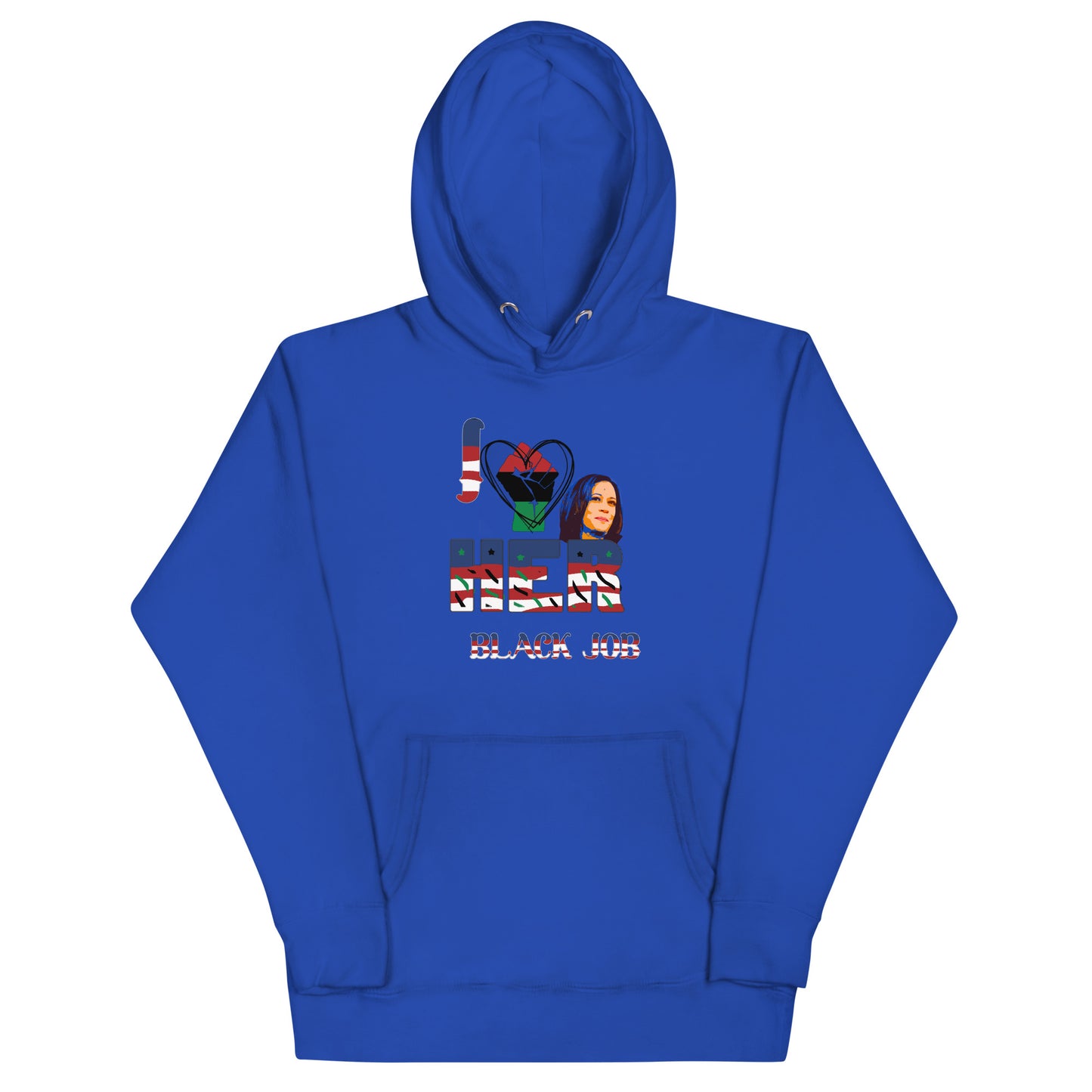 I Love Her Black Job - Unisex Hoodie