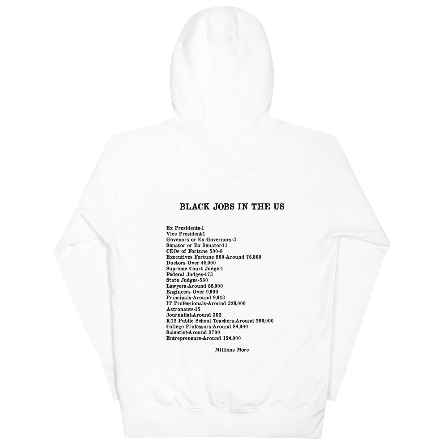 Kente I Love My Black Job Unisex Hoodie