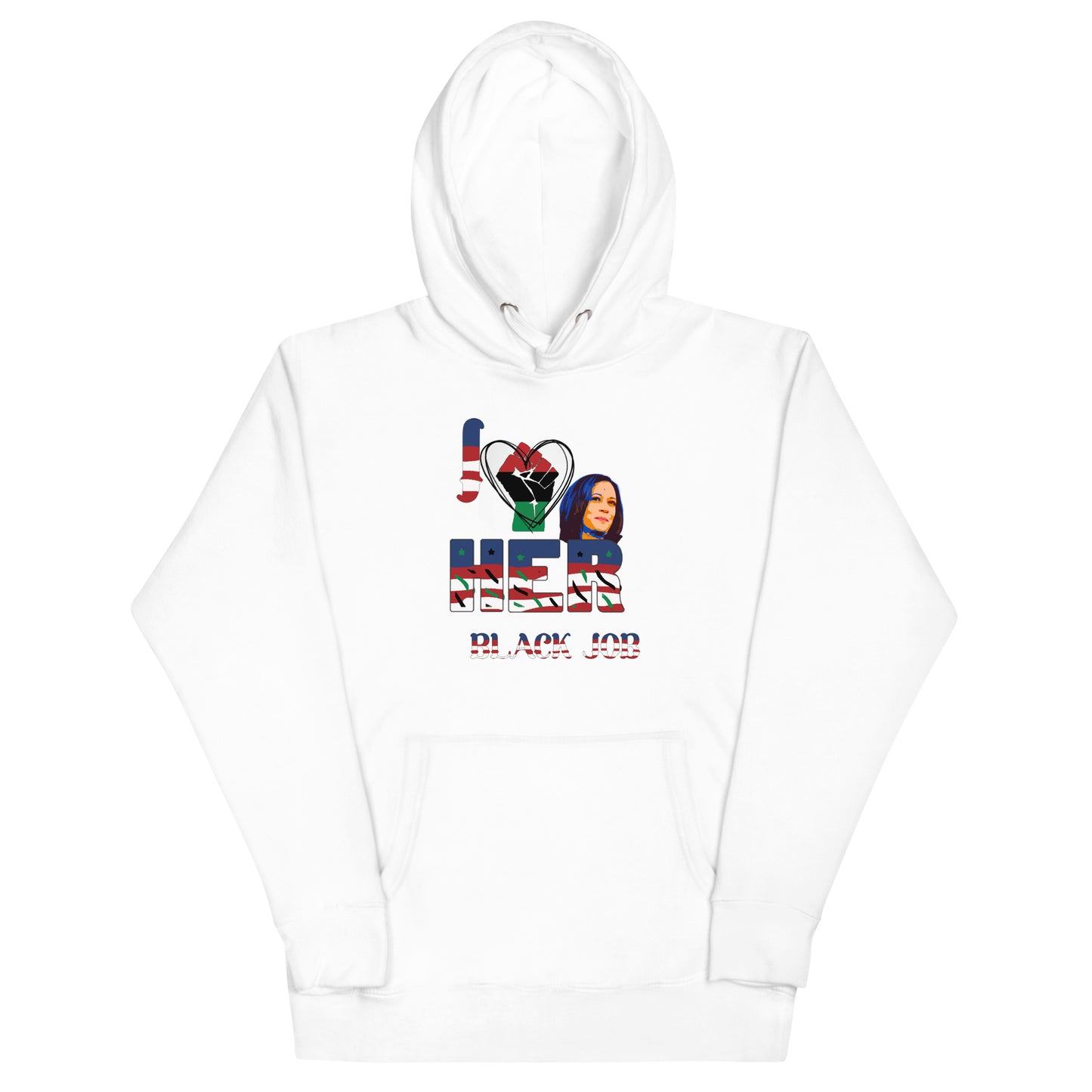 I Love Her Black Job - Unisex Hoodie