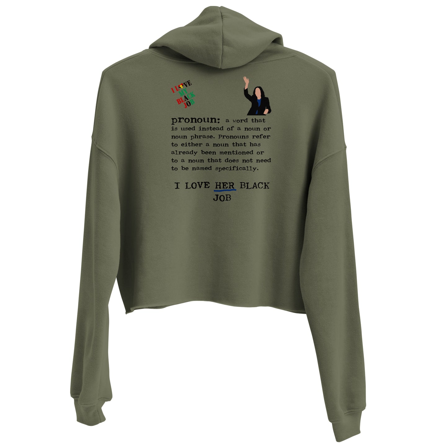 Empowerment Women’s Crop Hoodie