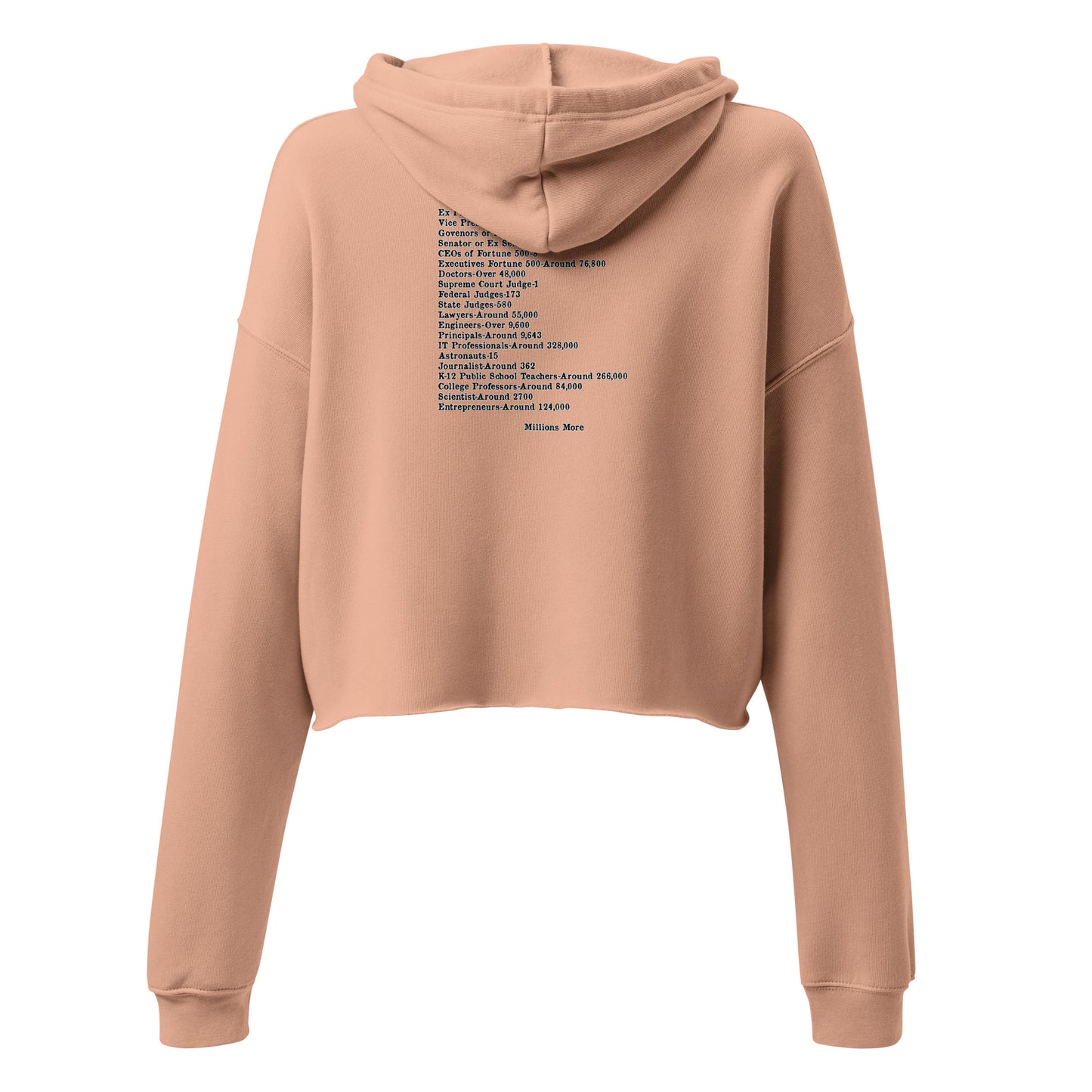 Kente I Love My Black Job Women's Crop Hoodie