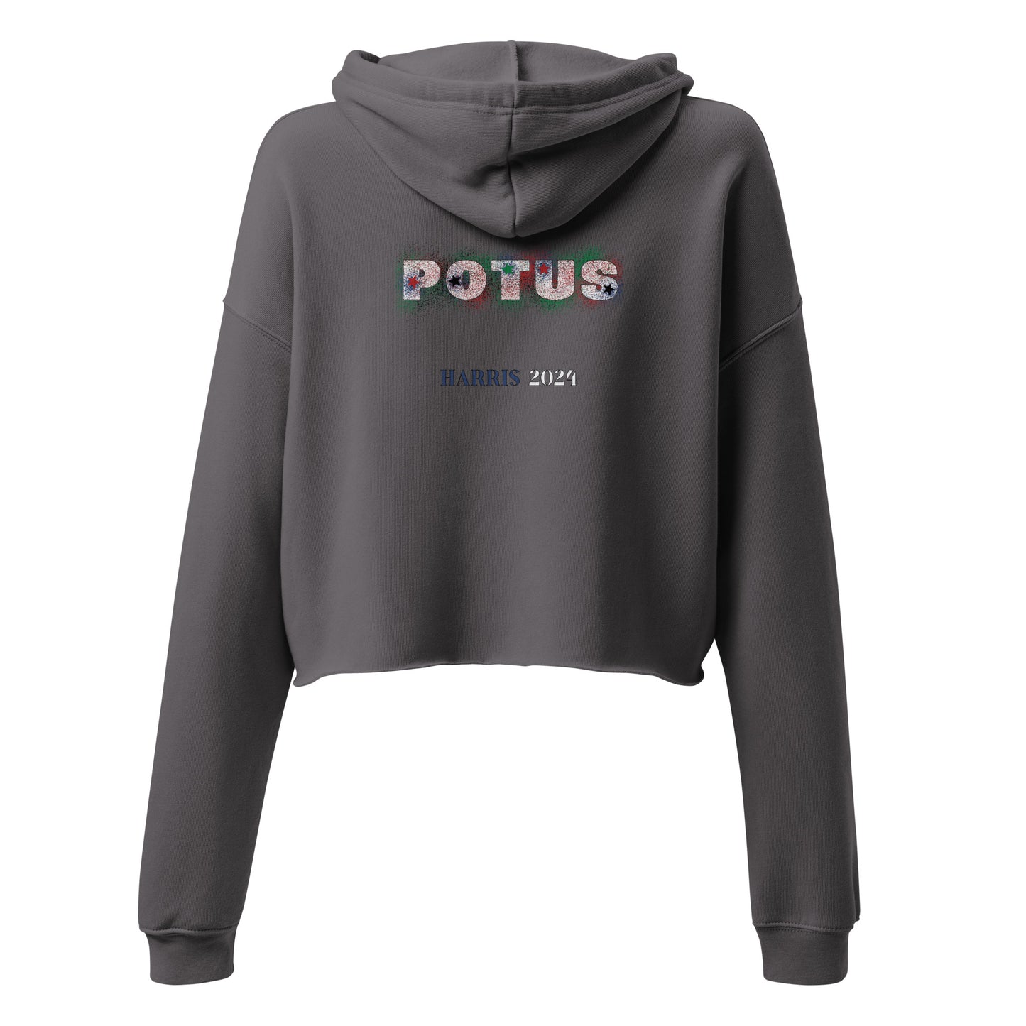 I Love Her Black Job - Crop Hoodie