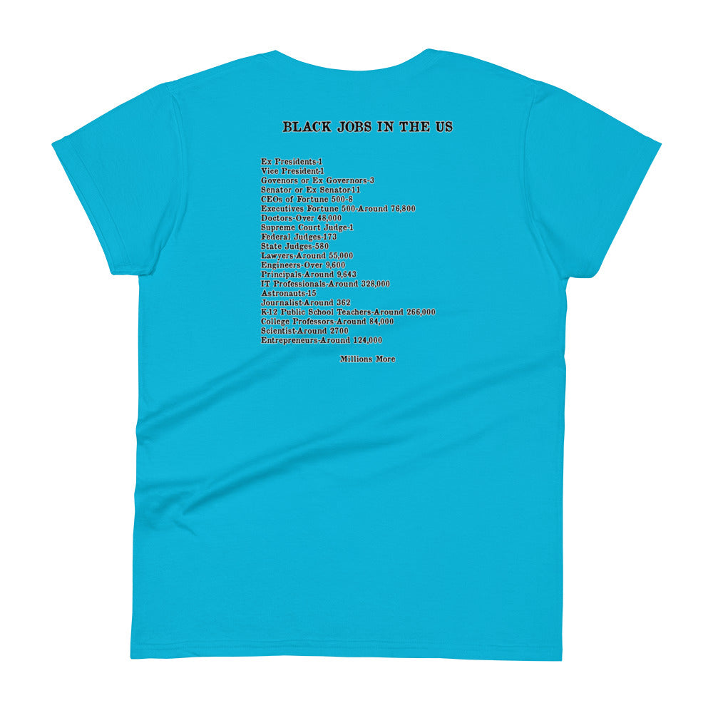Kente I Love My Black Job Women's Tee