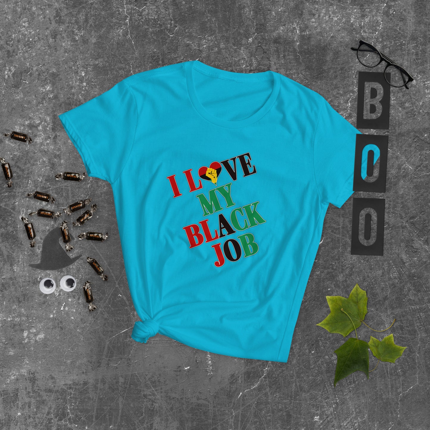 I Love My Black Job Women's Tee