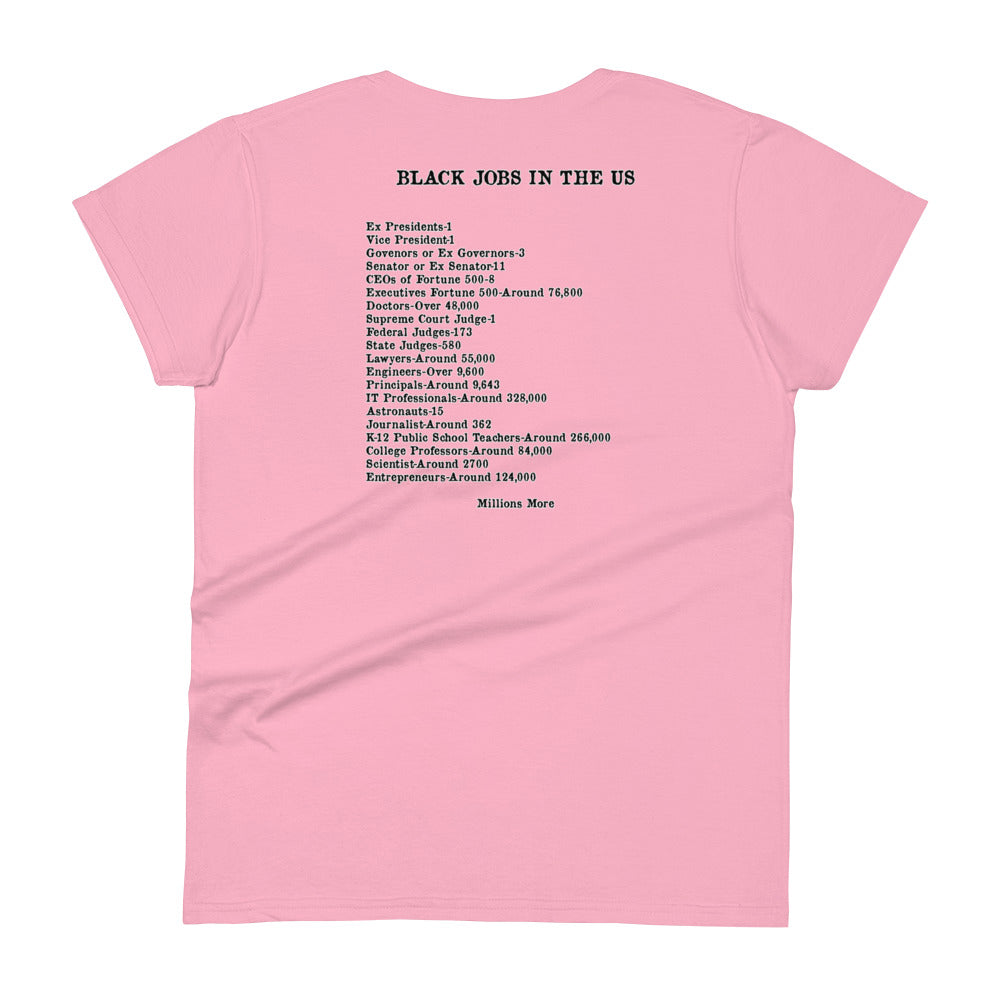 Kente I Love My Black Job Women's Tee