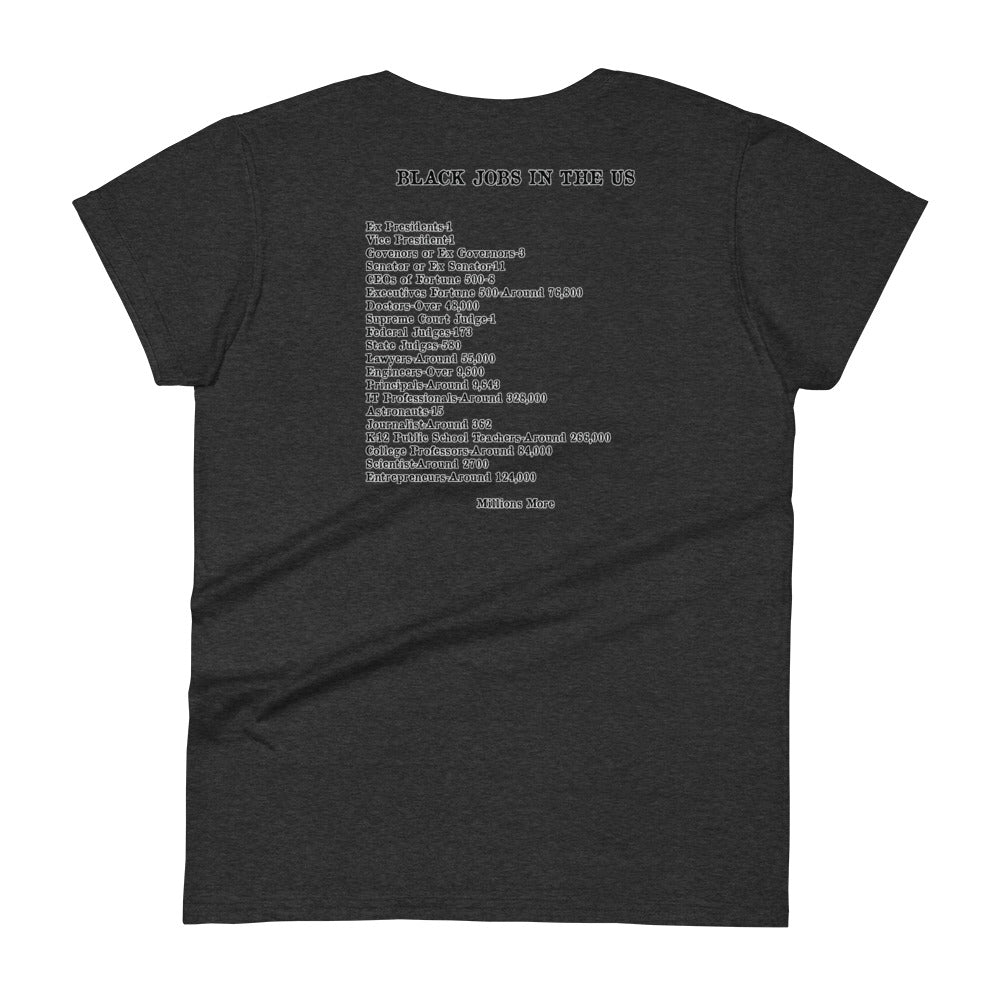 Kente I Love My Black Job Women's Tee