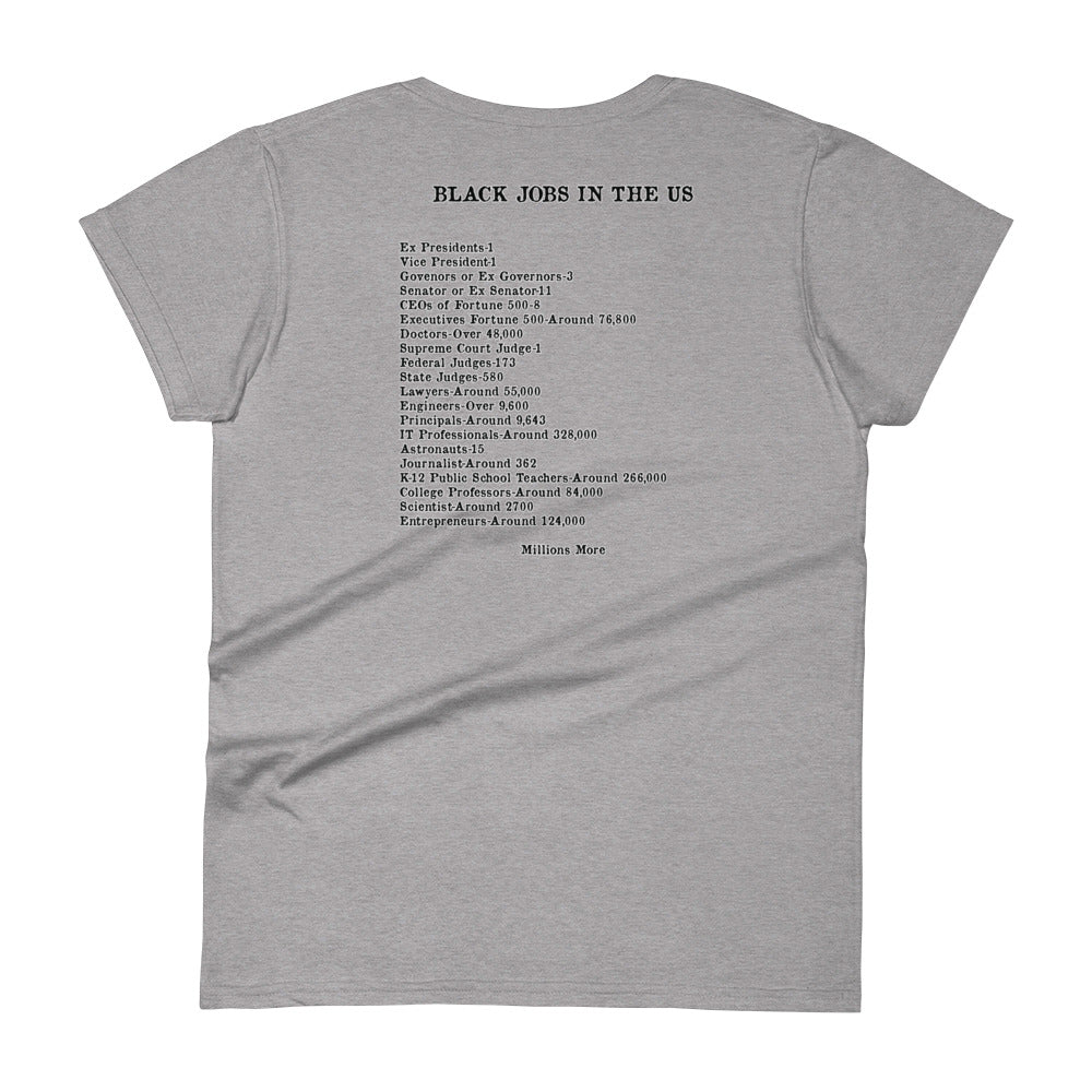Kente I Love My Black Job Women's Tee