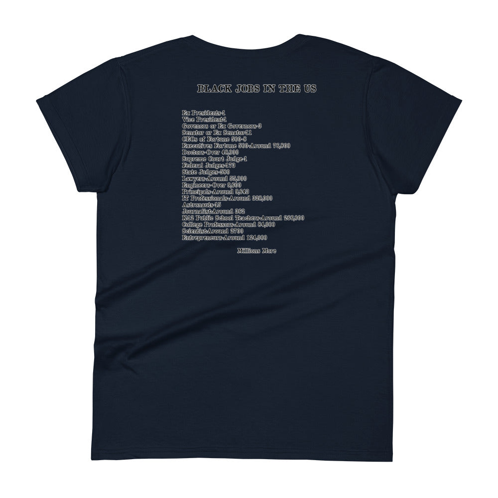 Kente I Love My Black Job Women's Tee