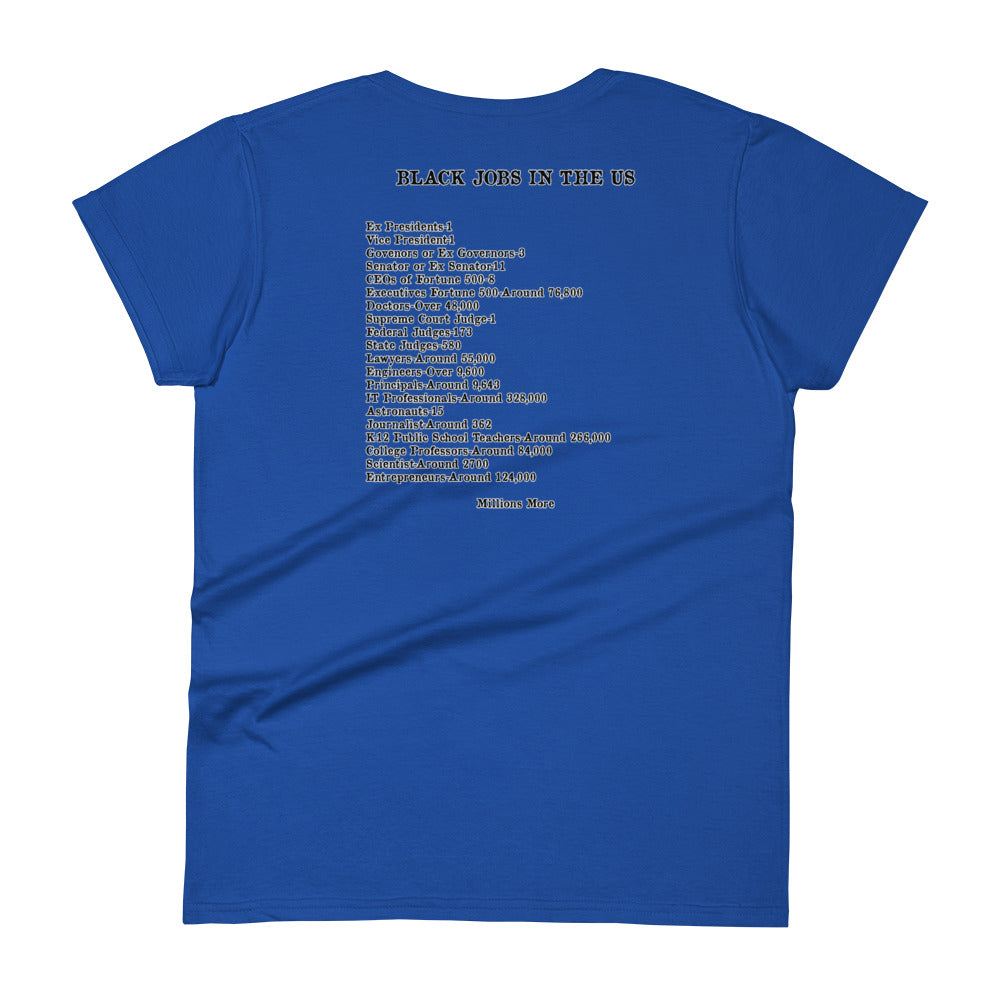 Kente I Love My Black Job Women's Tee