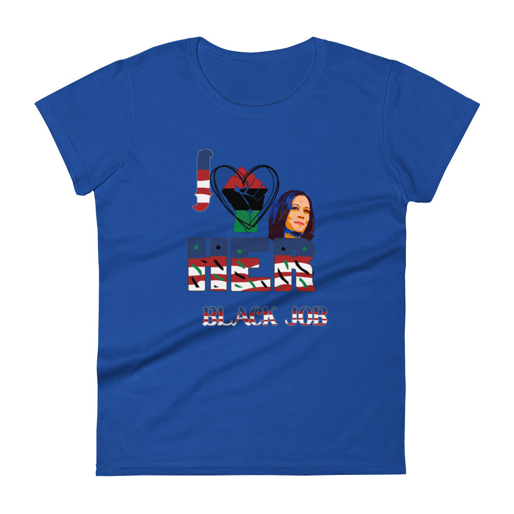 I Love Her Black Job - Women's Short Sleeve T-shirt
