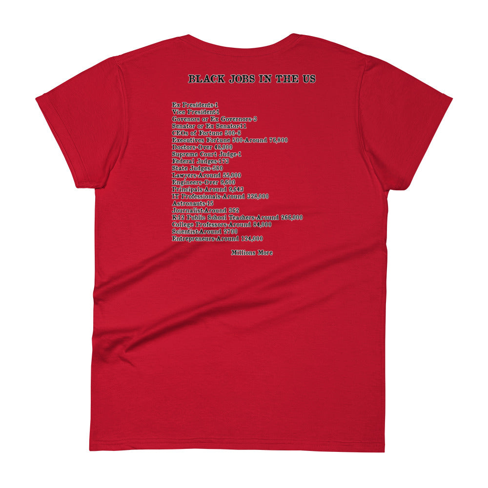 I Love My Black Job Women's Tee