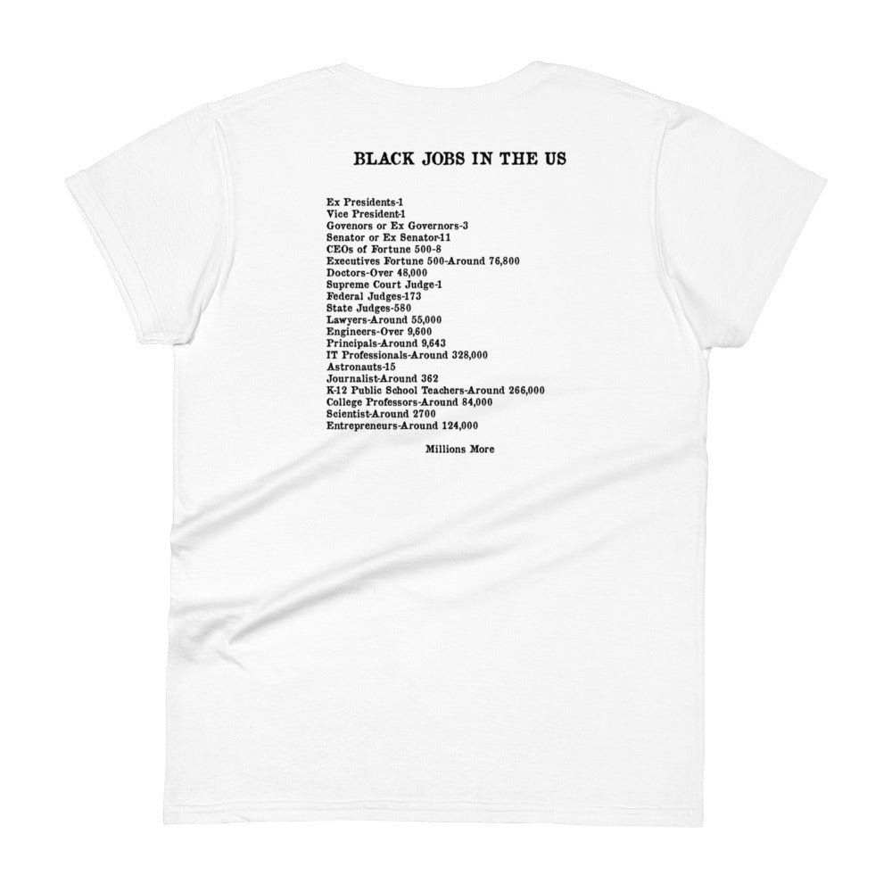 Kente I Love My Black Job Women's Tee