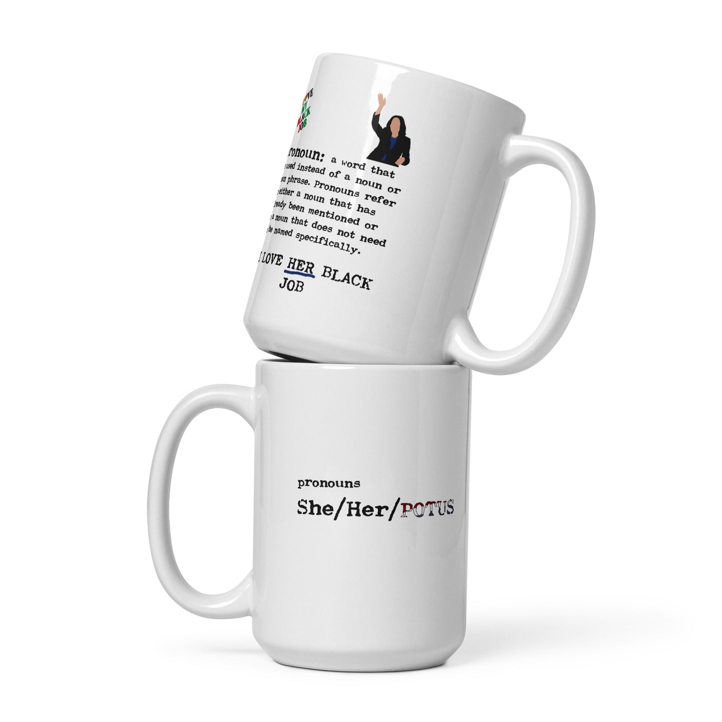 Empowerment White Glossy Mug